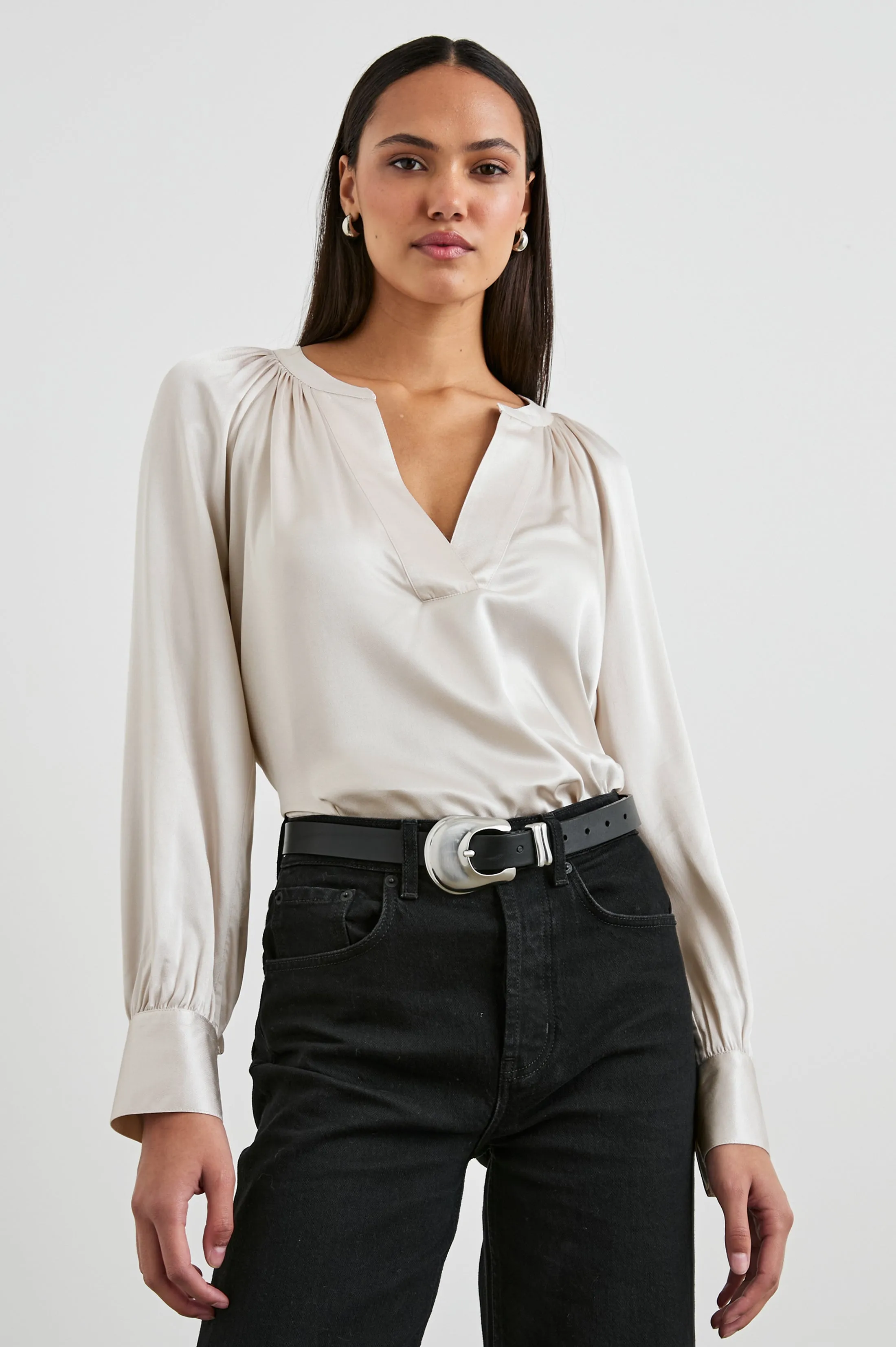 WYNNA TOP - IVORY sold by Rails product image thumbnail 4