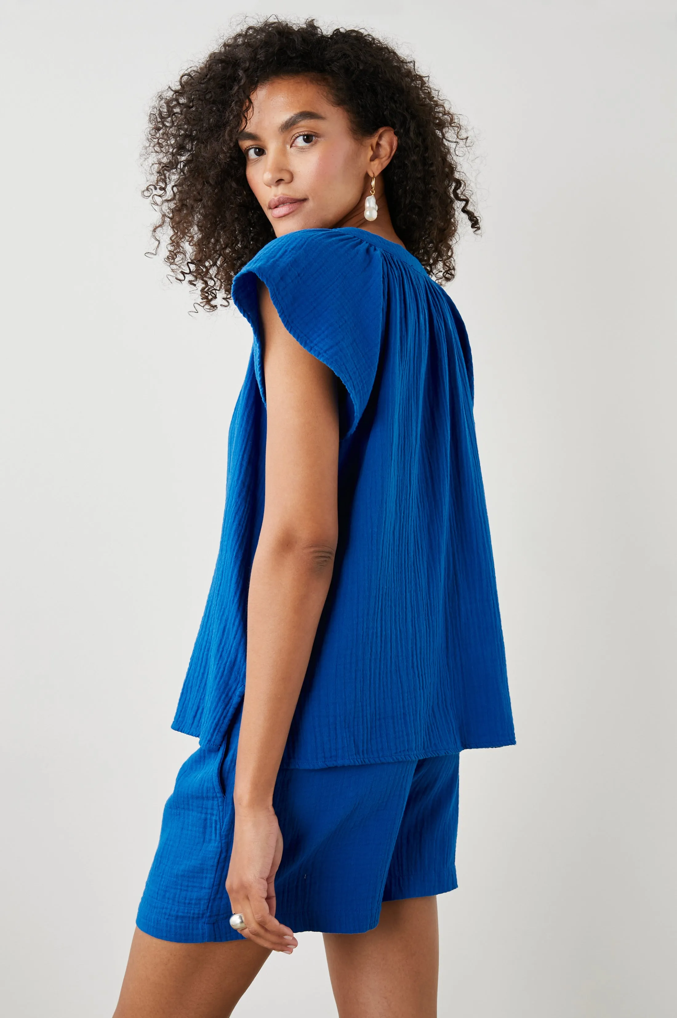 MARIBEL TOP - SAPPHIRE sold by Rails product image thumbnail 4