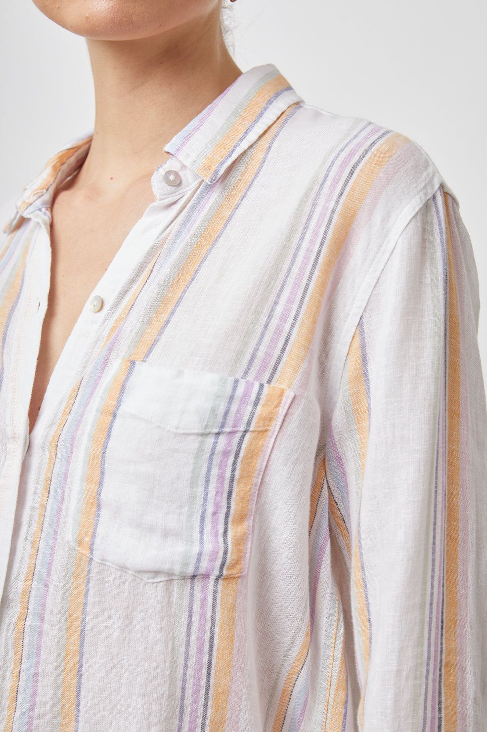 CHARLI SHIRT - MERIDA STRIPE sold by Rails product image thumbnail 2