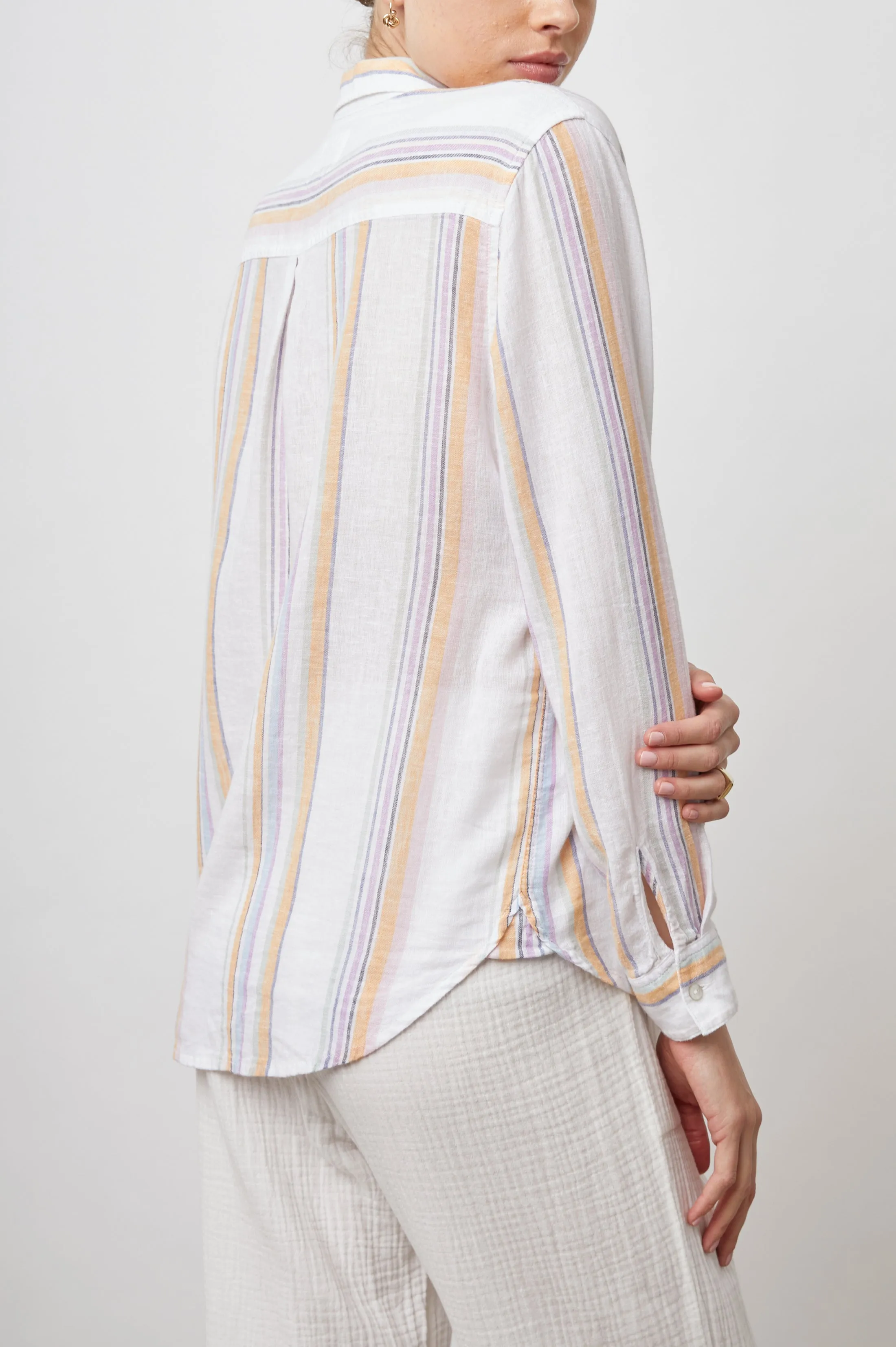 CHARLI SHIRT - MERIDA STRIPE sold by Rails product image thumbnail 5