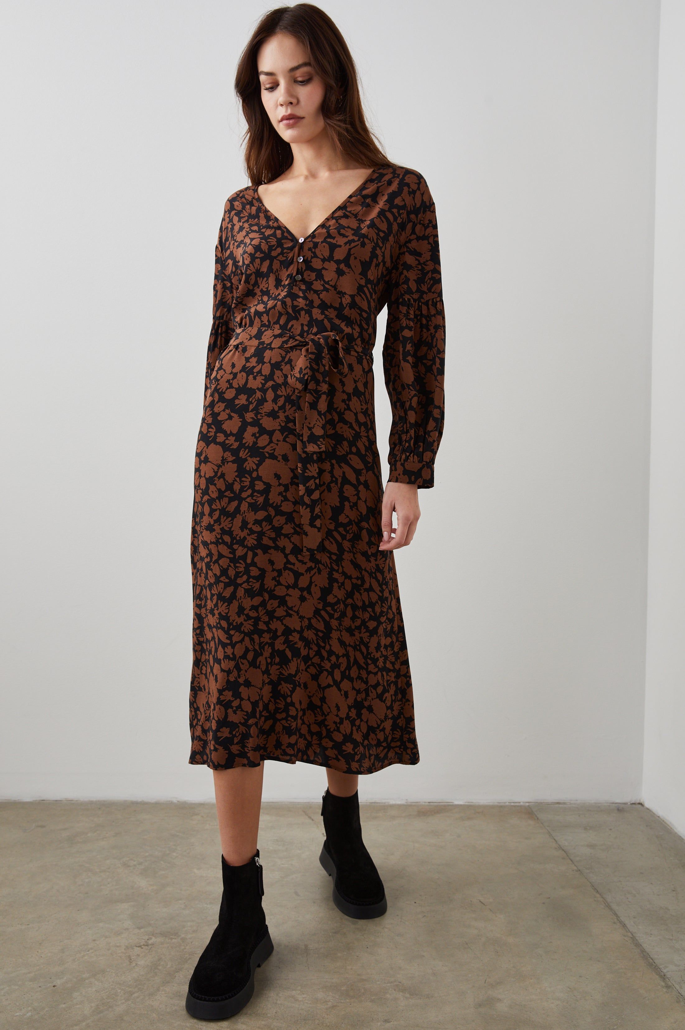 FABIAN DRESS - GARDEN SILHOUETTE sold by Rails product image thumbnail 3