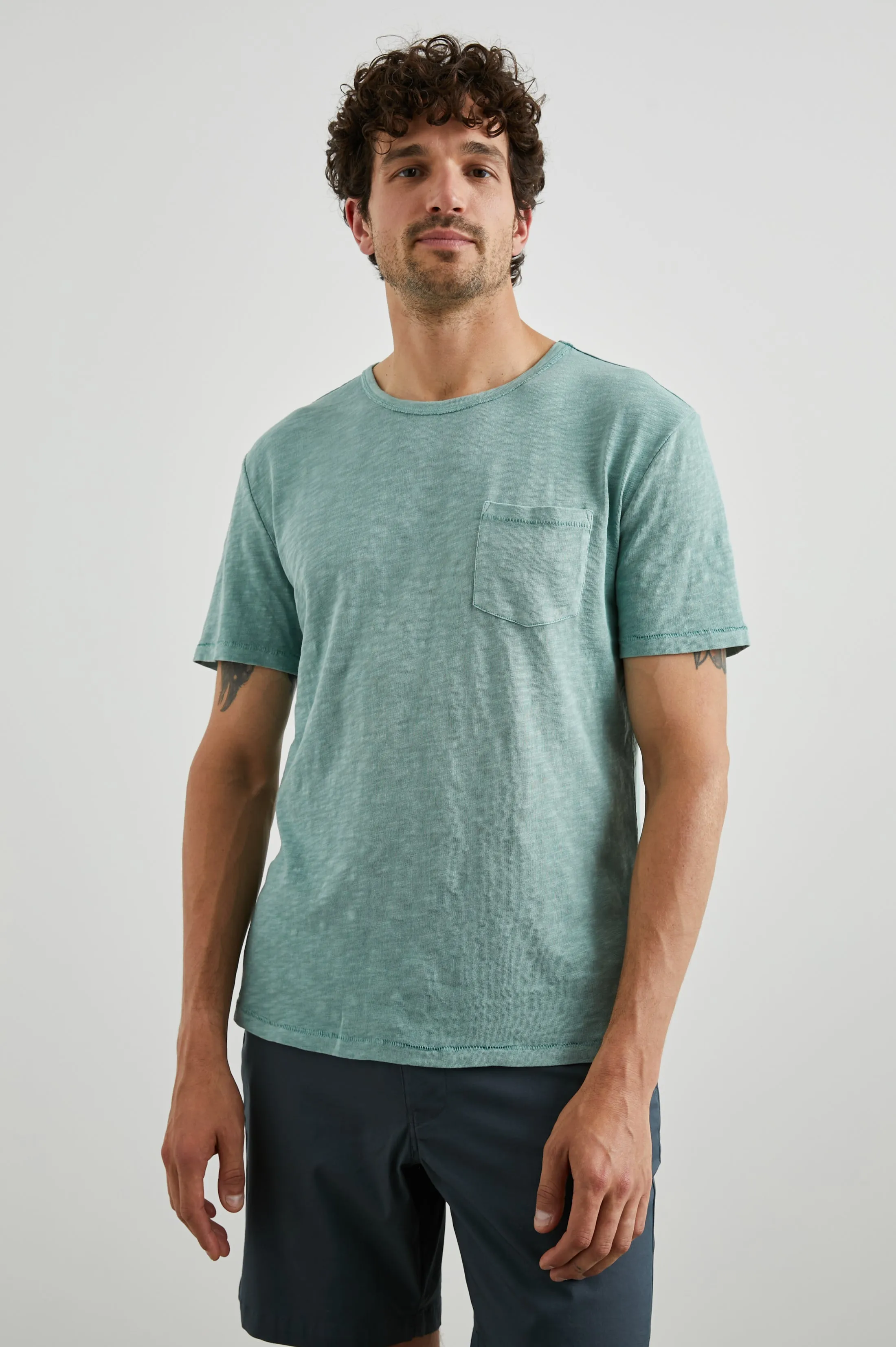 SKIPPER T-SHIRT - JADE sold by Rails