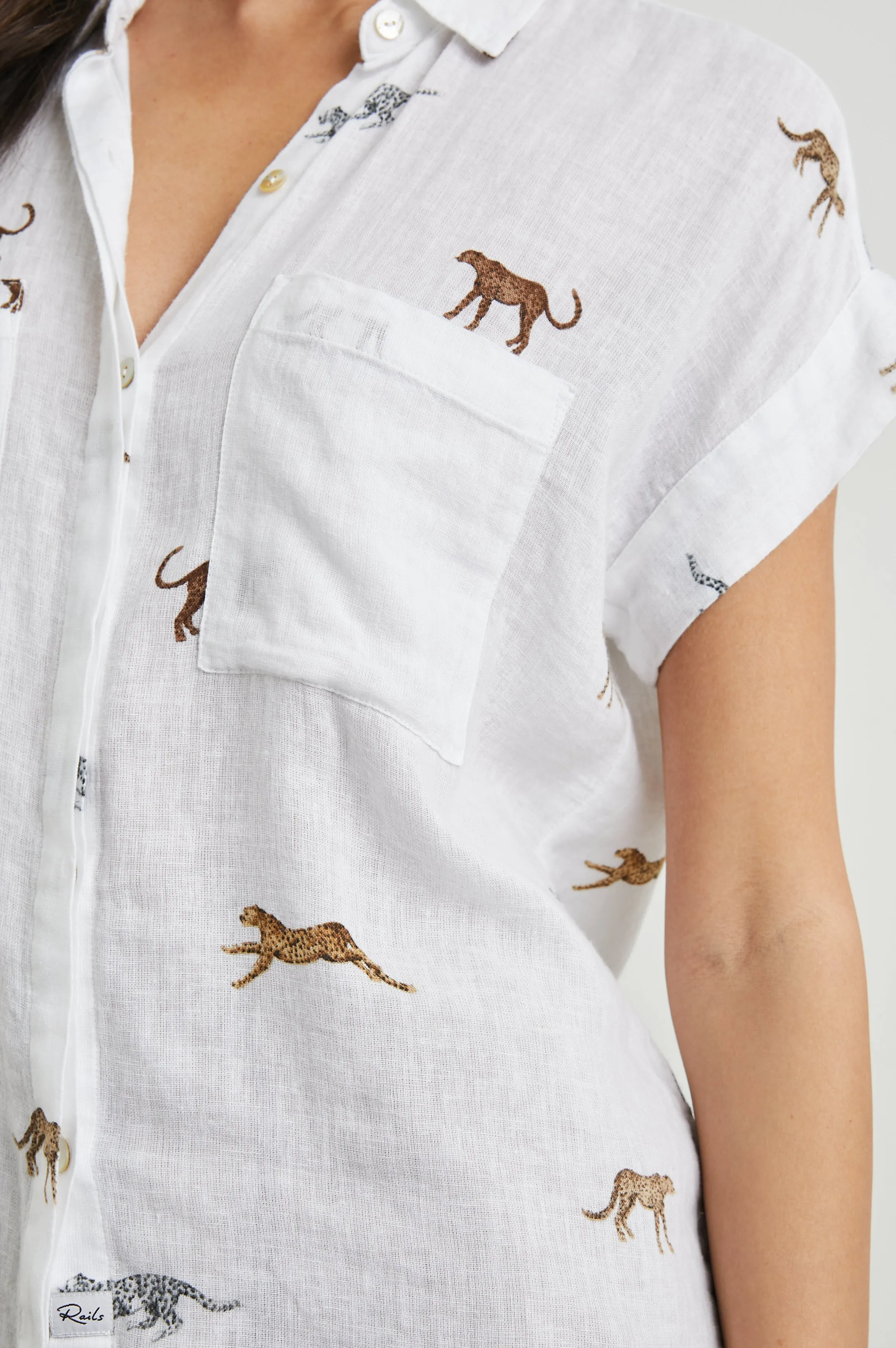 CITO SHIRT - SAFARI CHEETAH sold by Rails product image thumbnail 2