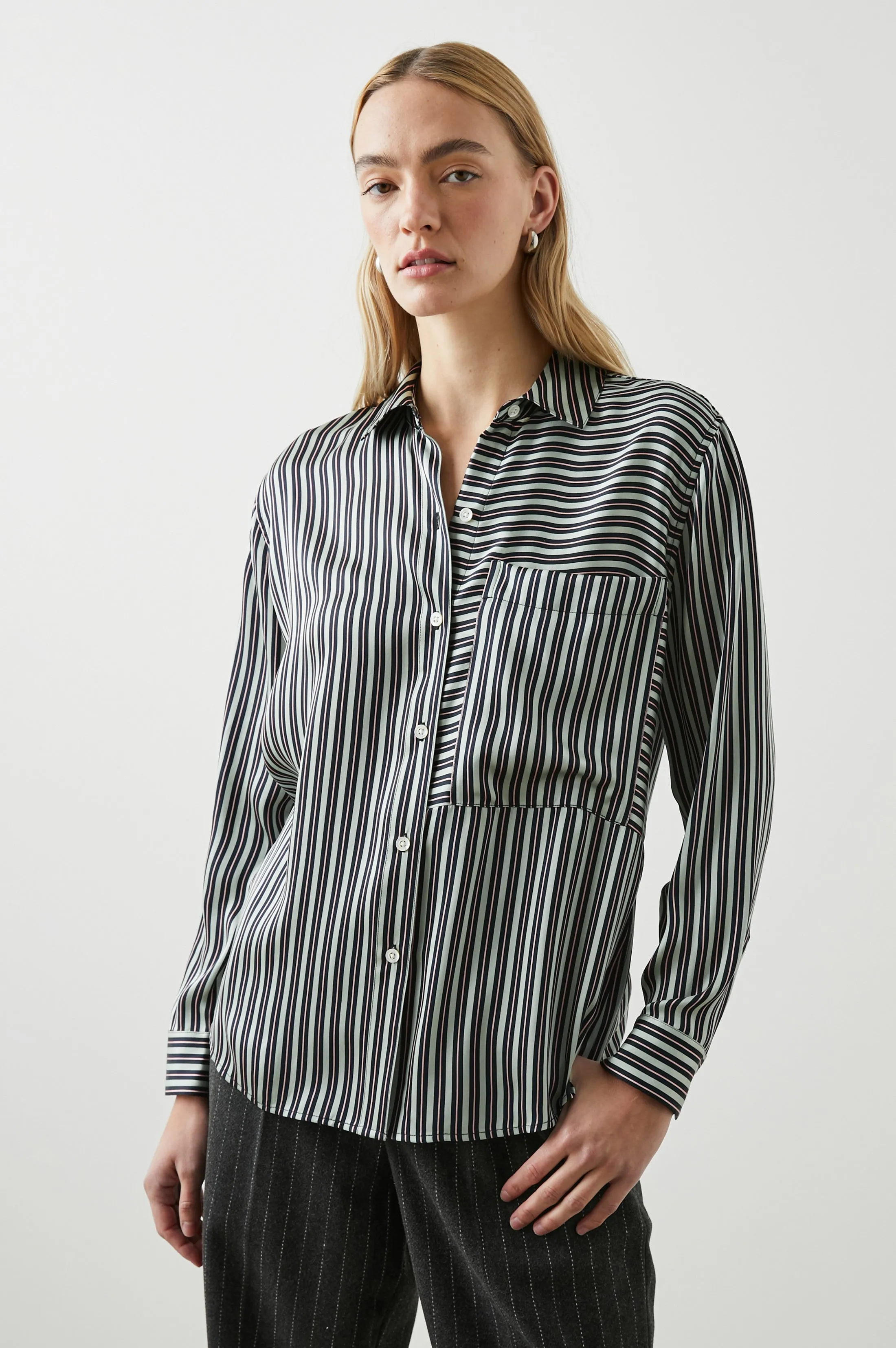 SPENCER SHIRT - ASPEN STRIPE sold by Rails product image thumbnail 4