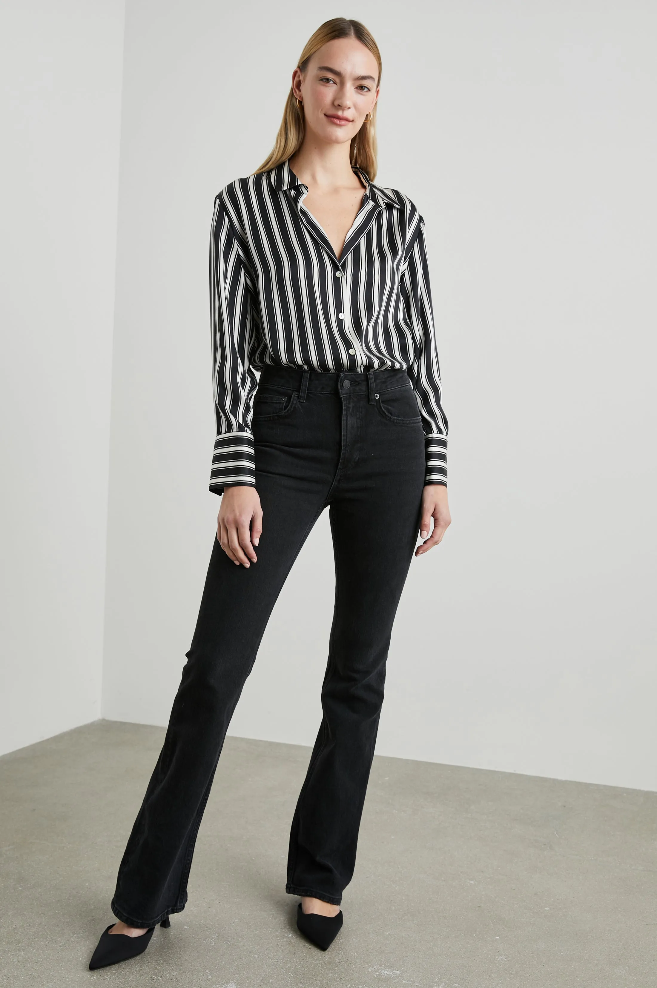 DORIAN SHIRT - MELROSE STRIPE sold by Rails product image thumbnail 3