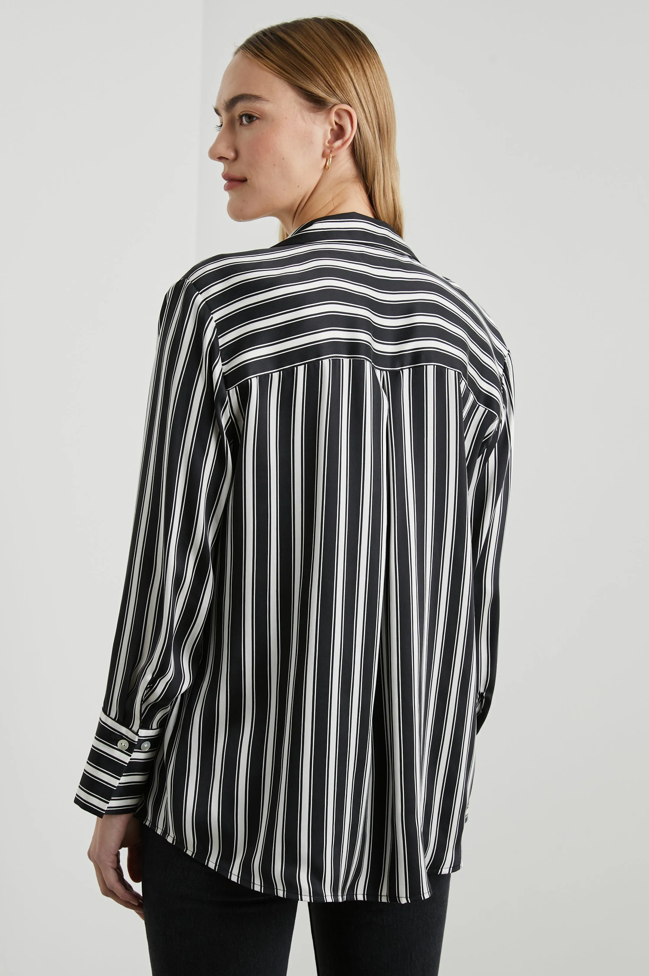 DORIAN SHIRT - MELROSE STRIPE sold by Rails product image thumbnail 5