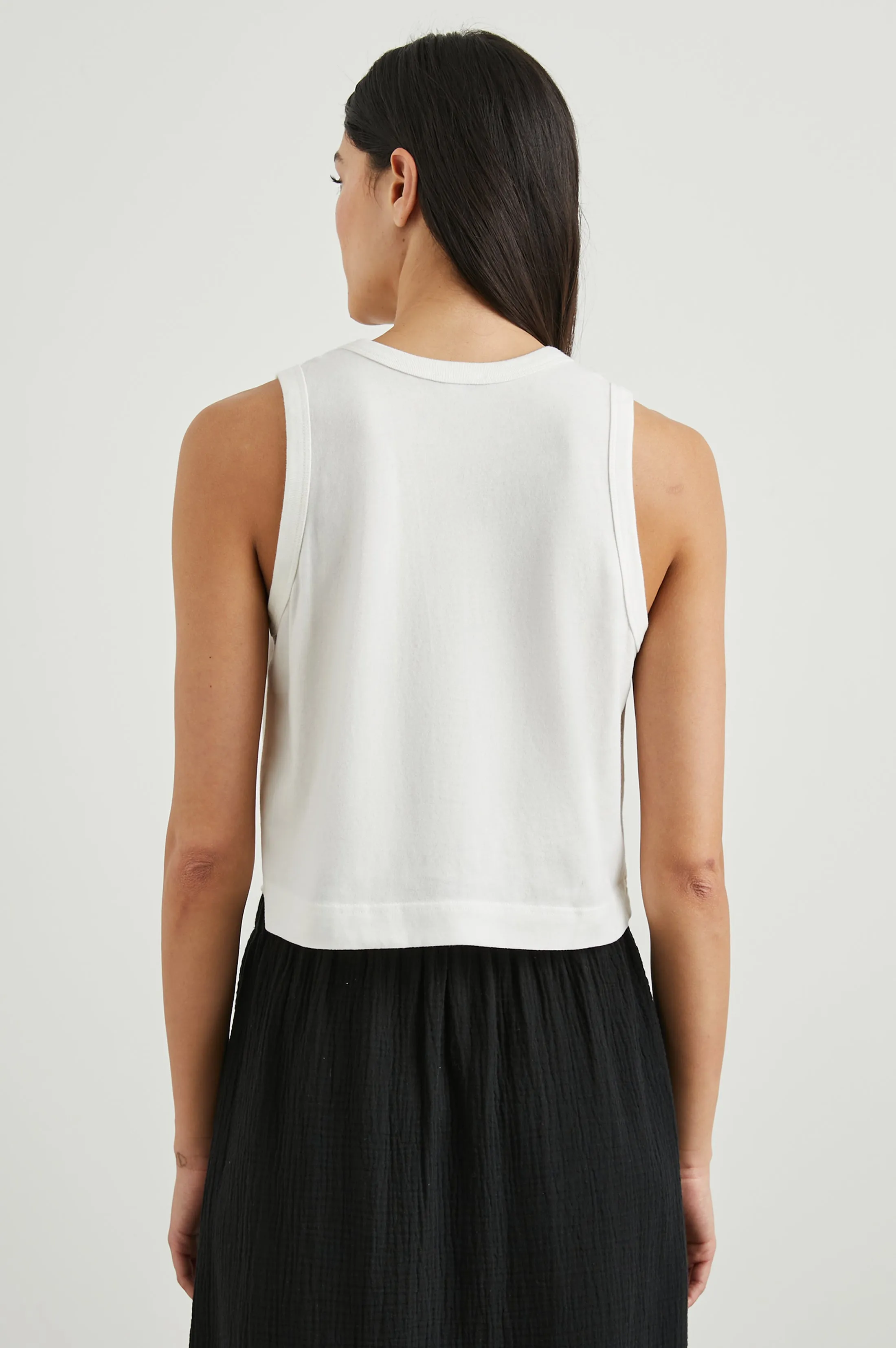 THE BOXY TANK - WHITE sold by Rails product image thumbnail 5