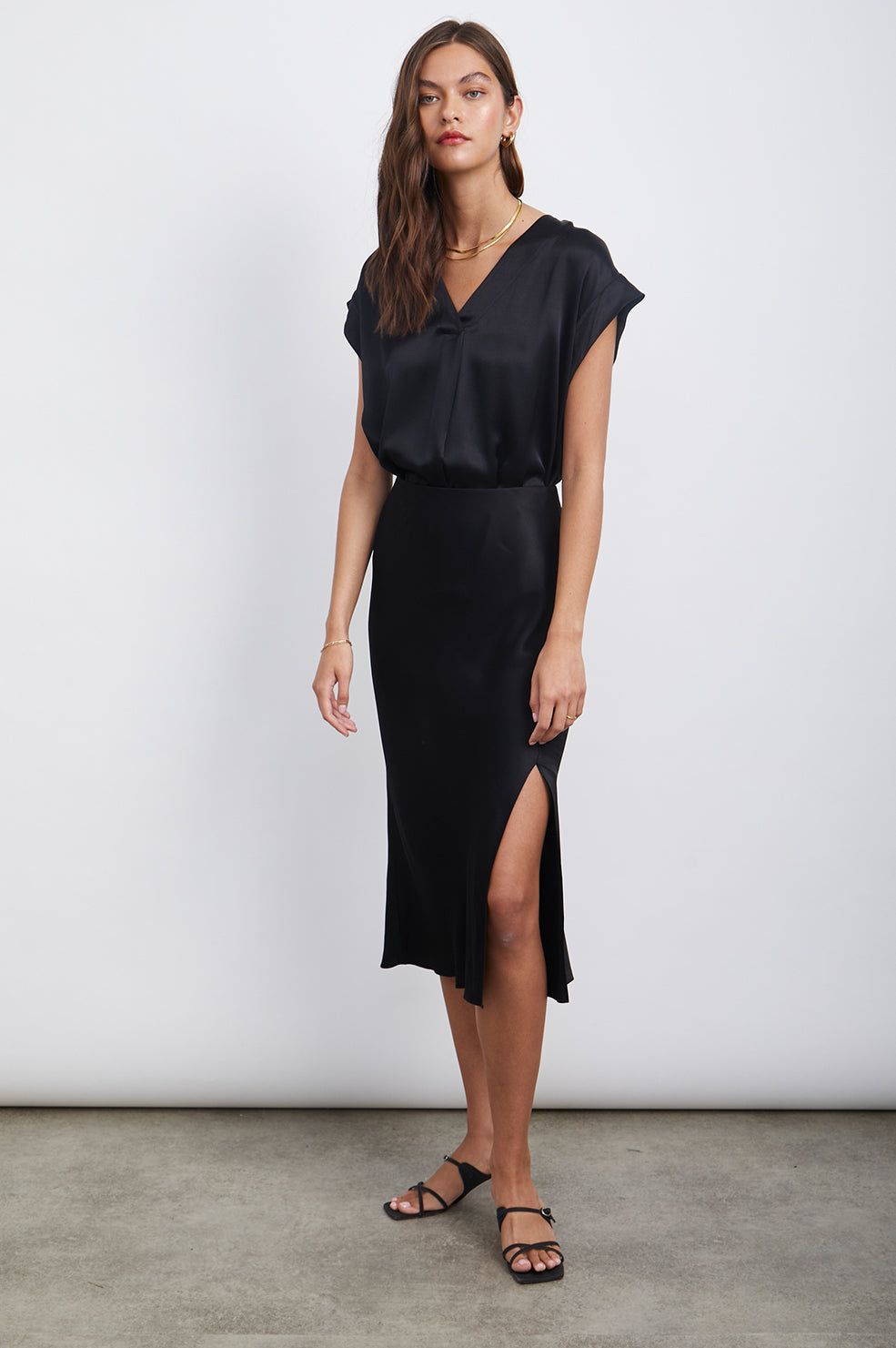 MAYA SKIRT - BLACK sold by Rails product image thumbnail 2