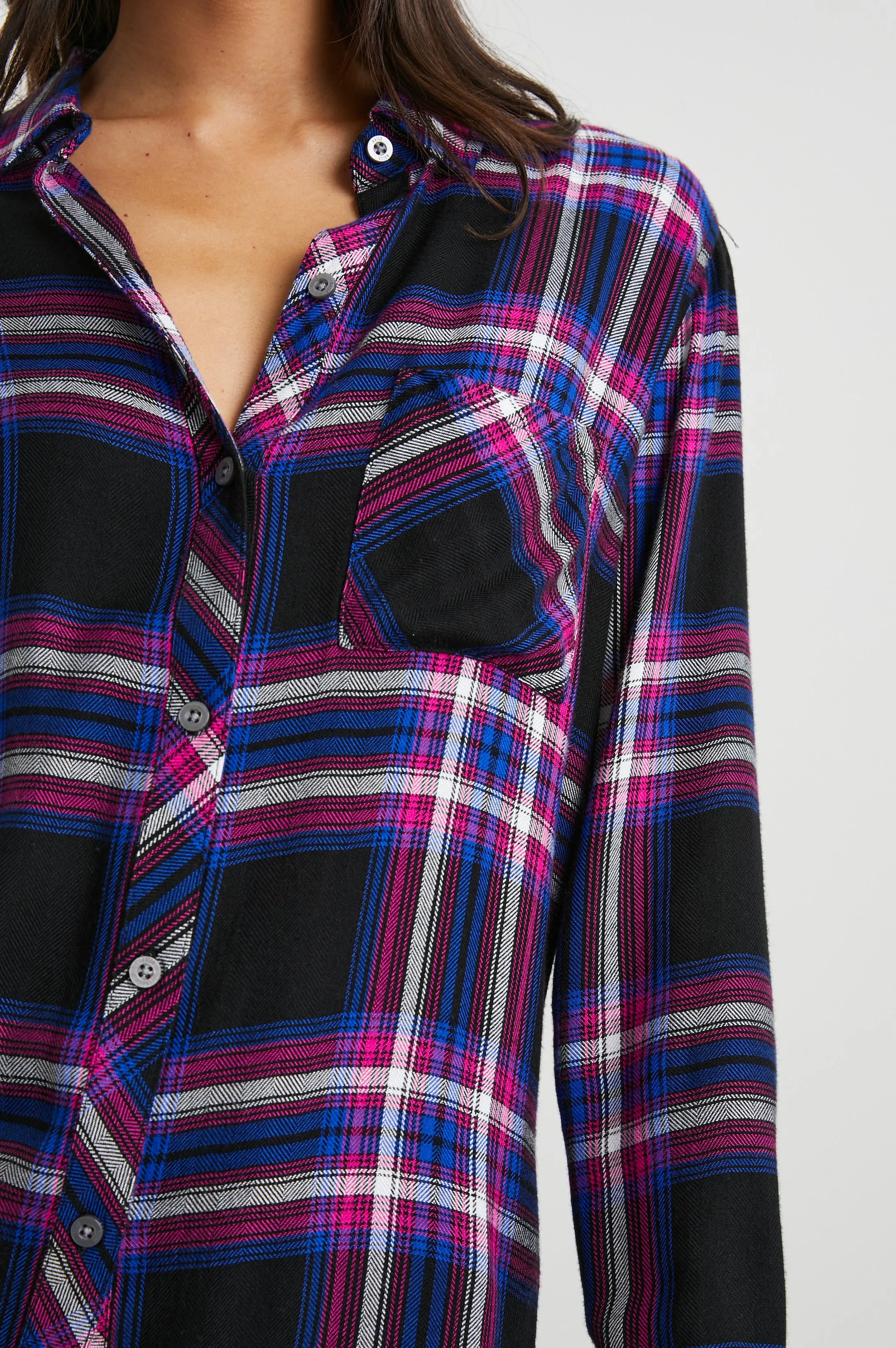 HUNTER SHIRT - ELECTRIC BLUE sold by Rails product image thumbnail 2