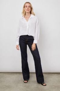 JOCELYN SHIRT - WHITE sold by Rails