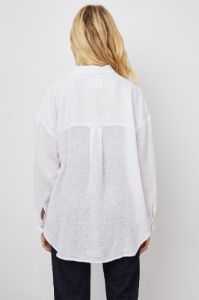 JOCELYN SHIRT - WHITE sold by Rails