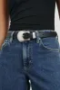 RODEO BELT - BLACK SILVER sold by Rails