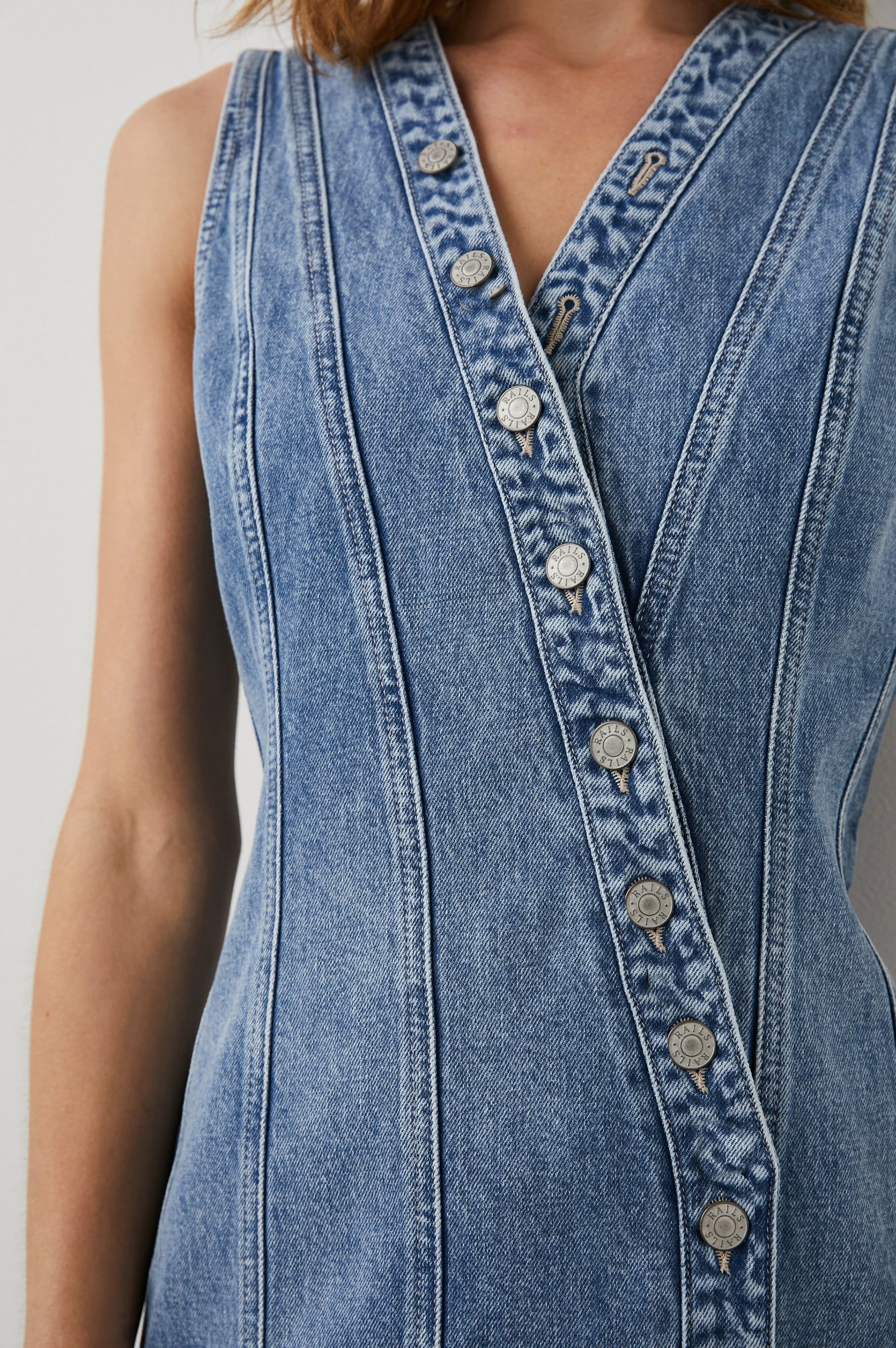 STRAND DRESS - CASCADE sold by Rails product image thumbnail 3