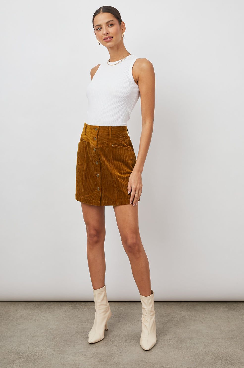 CANYON SKIRT - GROUND CINNAMON sold by Rails product image thumbnail 3