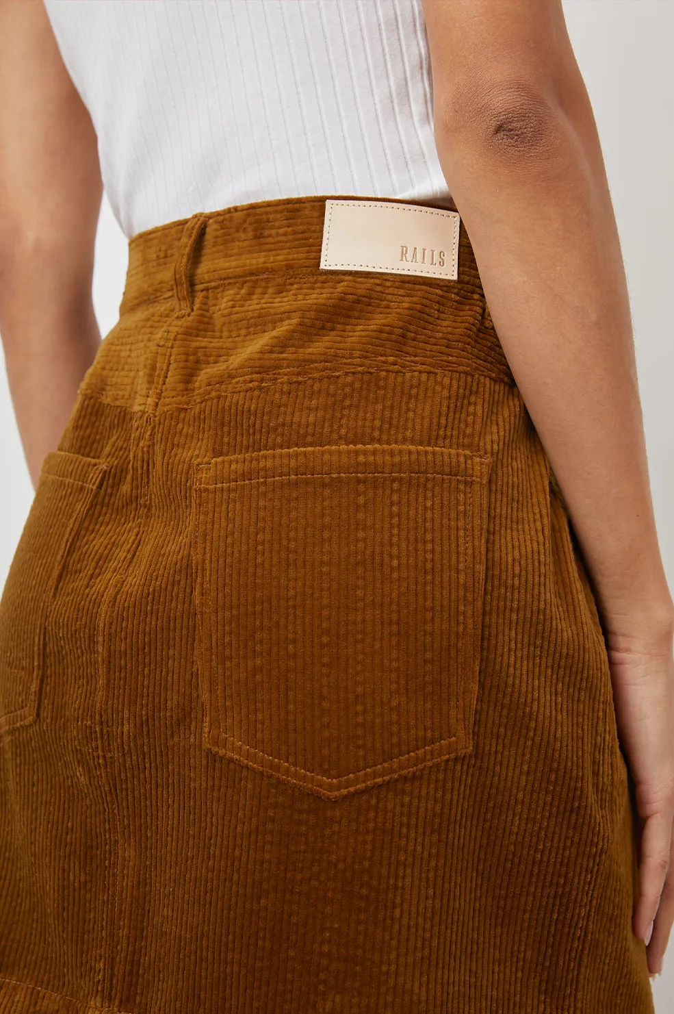 CANYON SKIRT - GROUND CINNAMON sold by Rails product image thumbnail 3