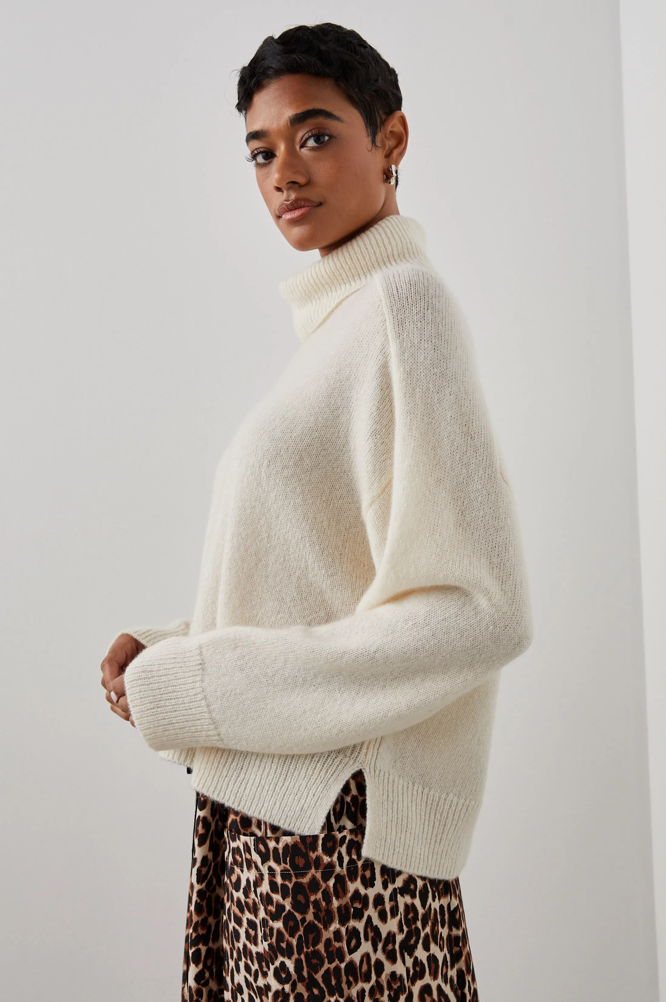 ESTELLE SWEATER - IVORY sold by Rails product image thumbnail 4