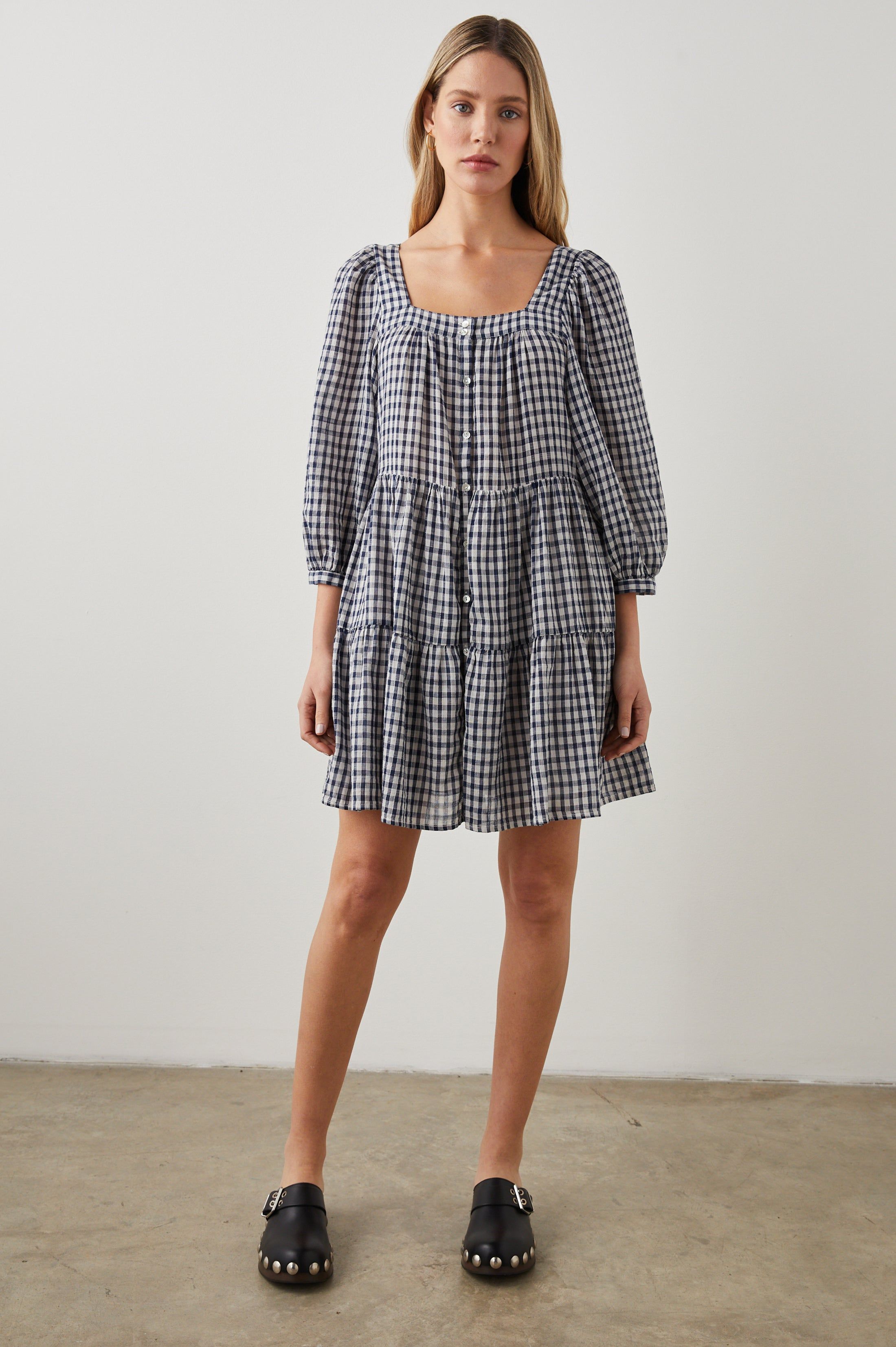 PIPPA DRESS - SAILOR CHECK sold by Rails product image thumbnail 5