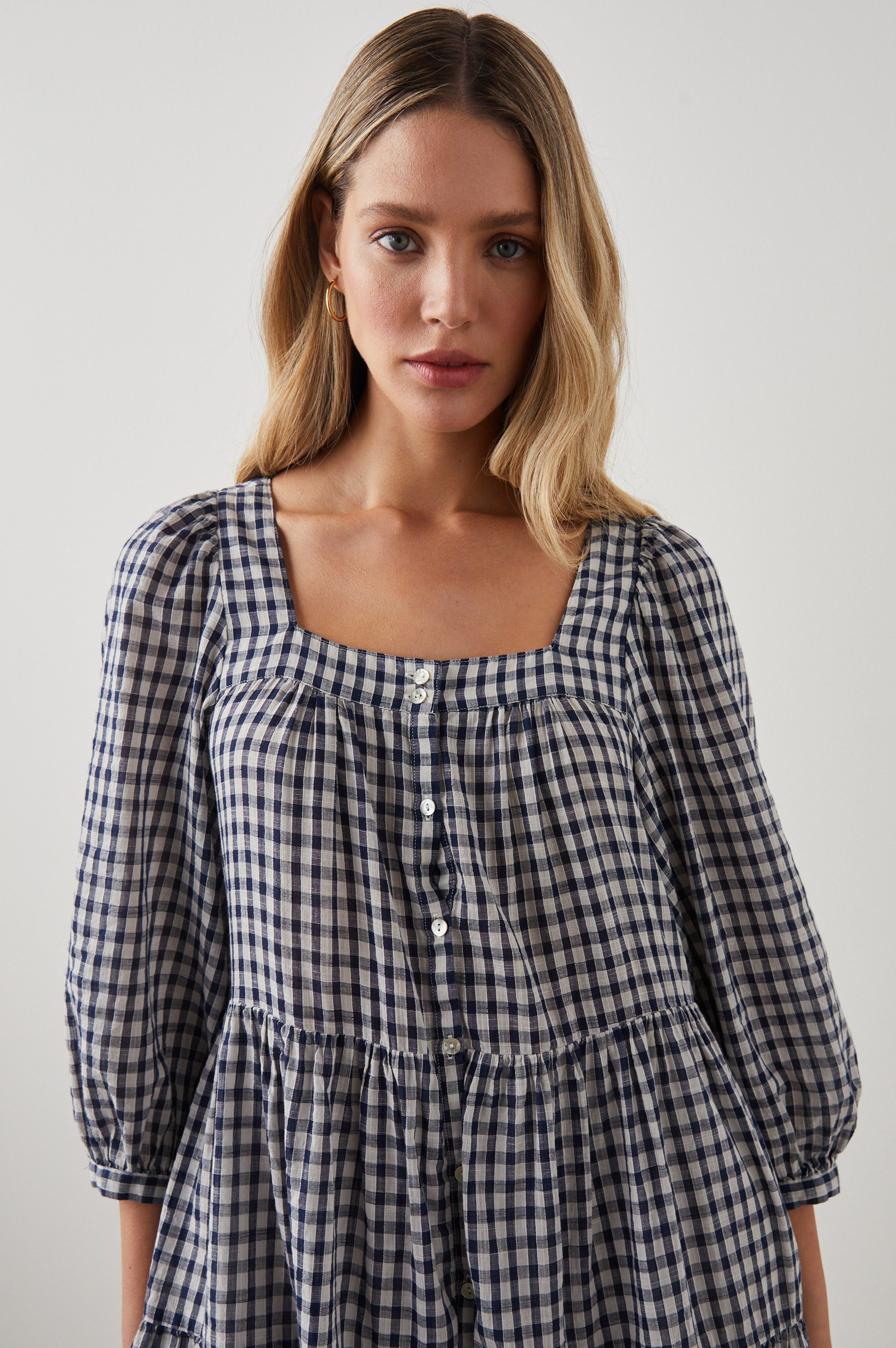 PIPPA DRESS - SAILOR CHECK sold by Rails product image thumbnail 3