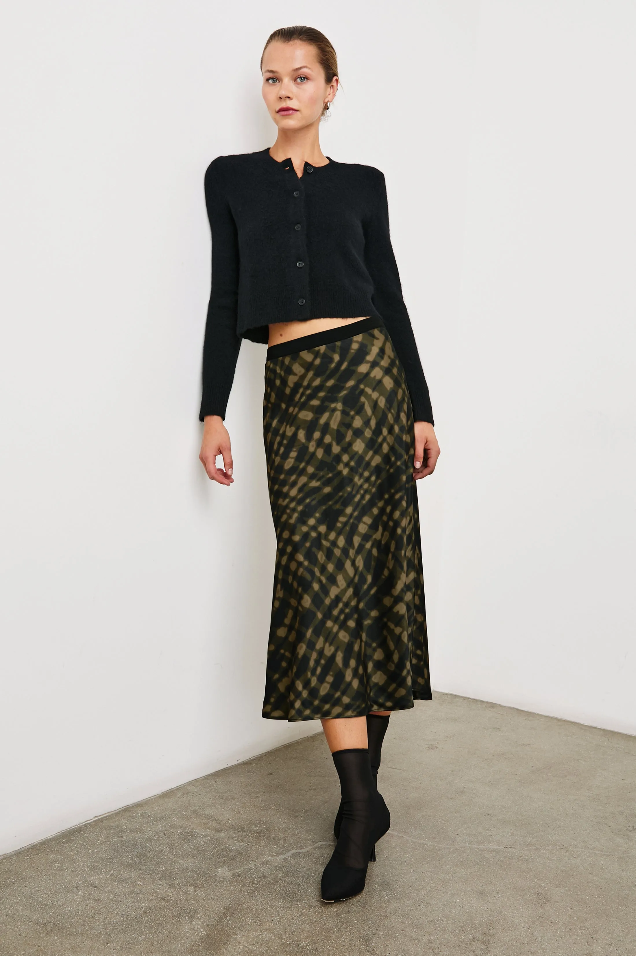 BERLIN SKIRT - CYPRESS sold by Rails product image thumbnail 3