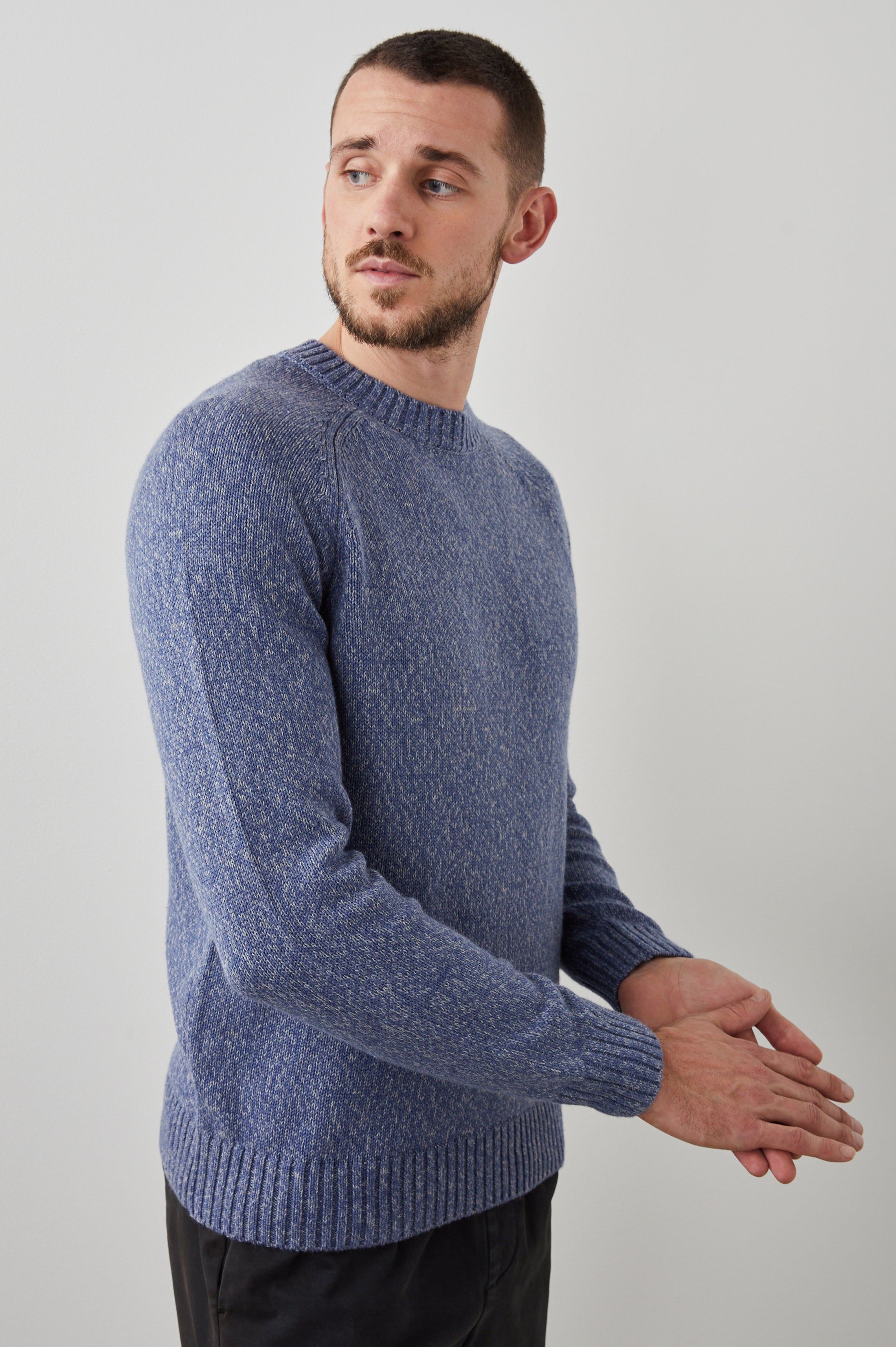 DONOVAN SWEATER - BLUE RIDGE sold by Rails product image thumbnail 4