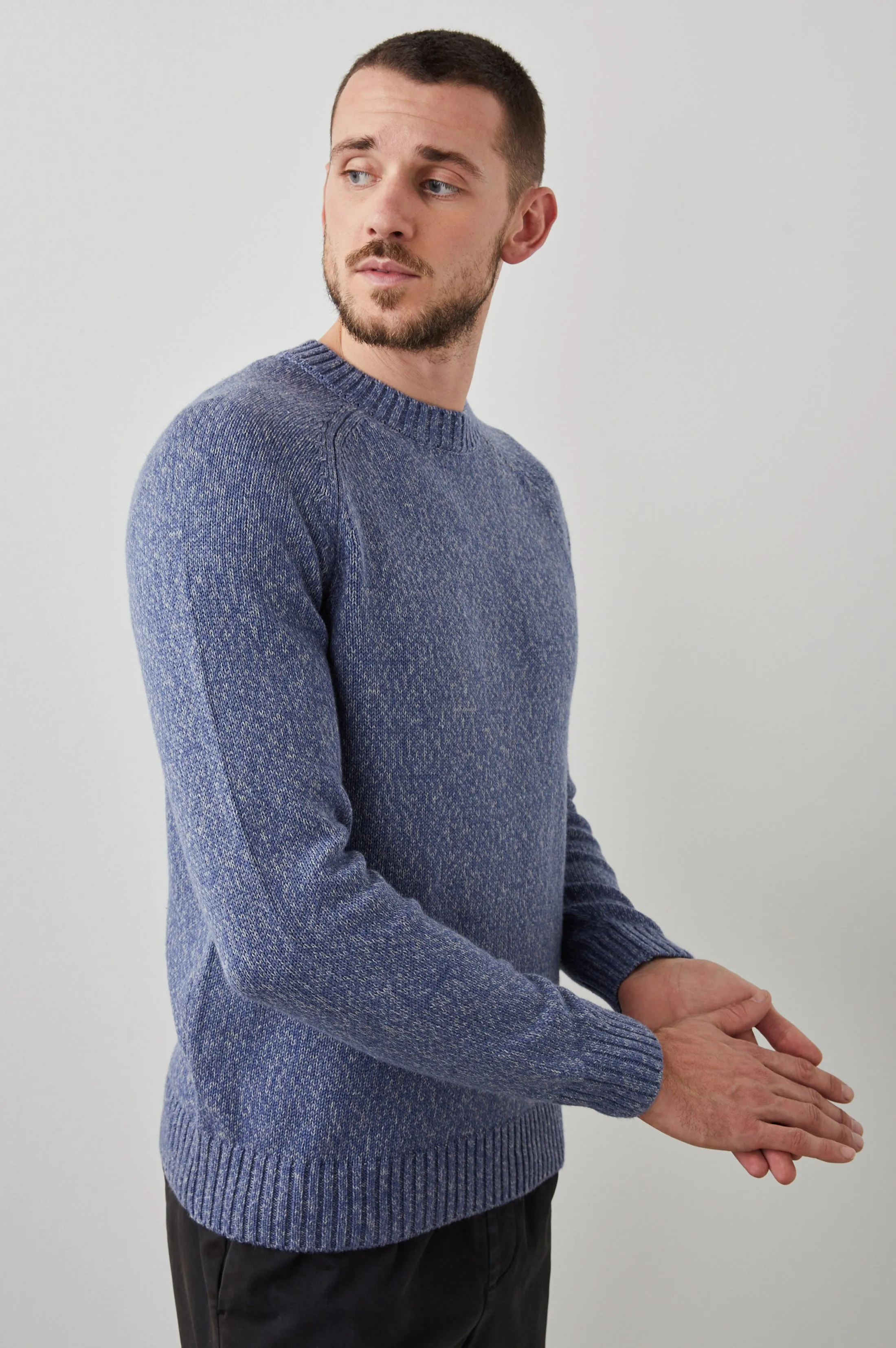 DONOVAN SWEATER - BLUE RIDGE sold by Rails product image thumbnail 4