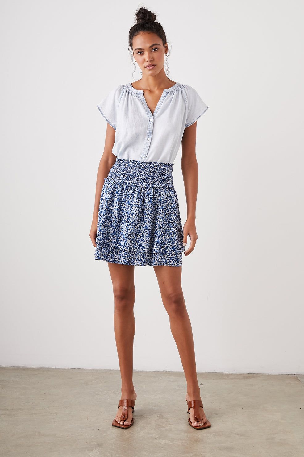 ADDISON SKIRT - ICE CHRYSANTHEMUM sold by Rails product image thumbnail 3