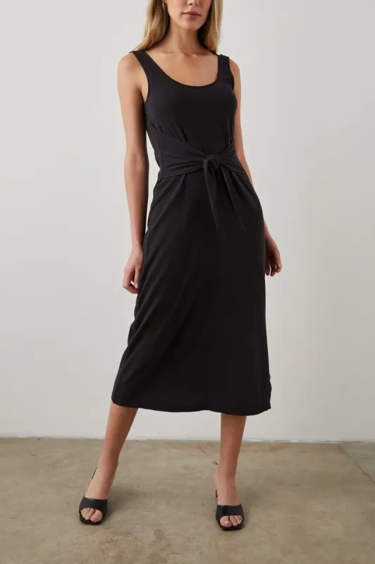 MEG DRESS - BLACK sold by Rails