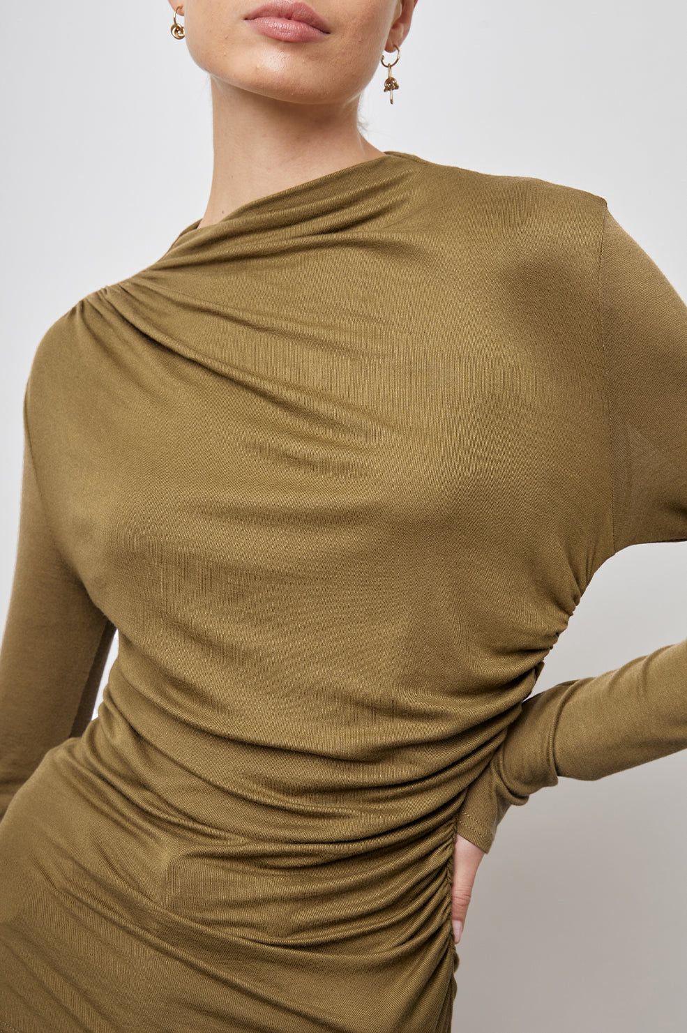 JOELLE TOP - OCHRE sold by Rails product image thumbnail 2