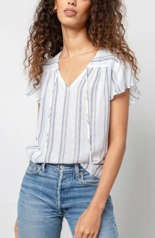 VIERA TOP - RYLAND STRIPE sold by Rails