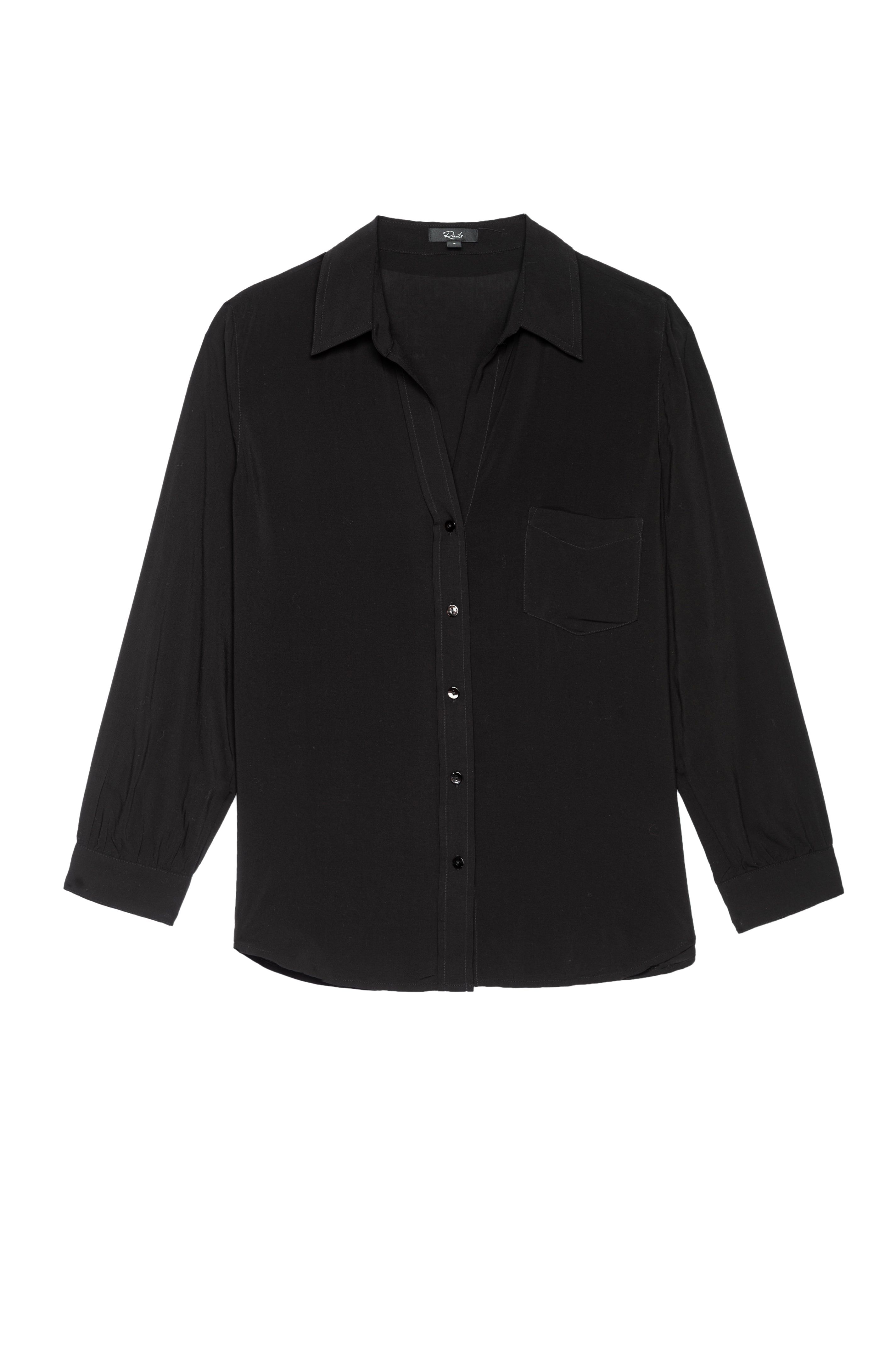 NOEMI SHIRT - BLACK sold by Rails product image thumbnail 4