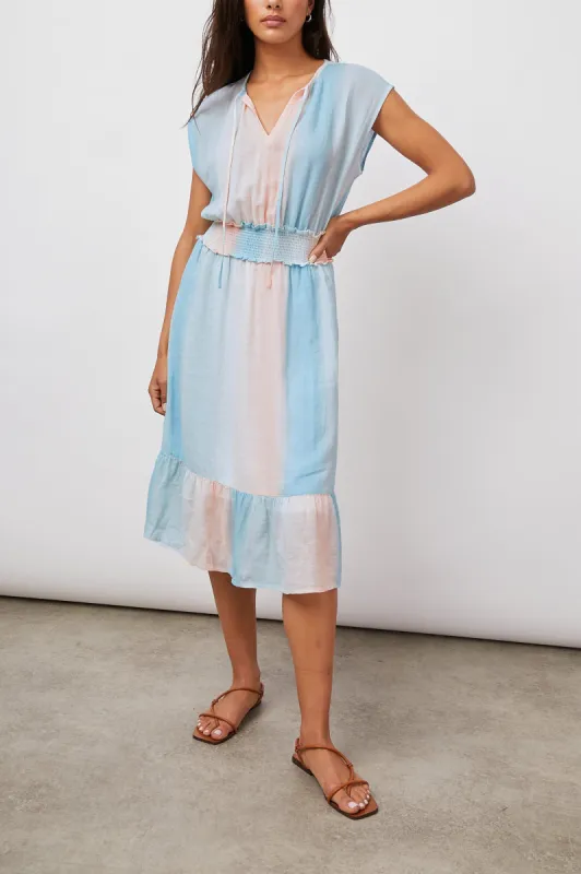 ASHLYN DRESS - SUNSET GRADIENT sold by Rails