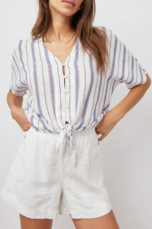 THEA TOP - TAHITI STRIPE sold by Rails