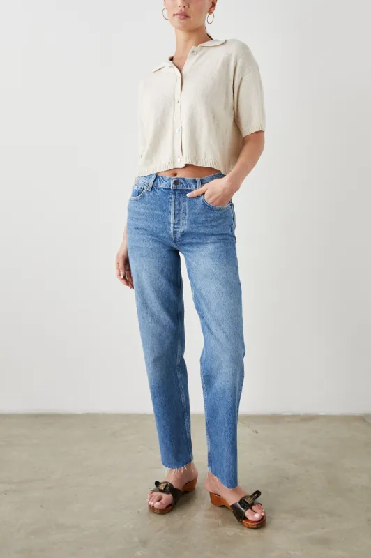 HOLLAND TOP - IVORY sold by Rails