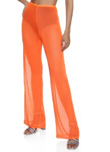 Mesh Flare Pants sold by Rainbow