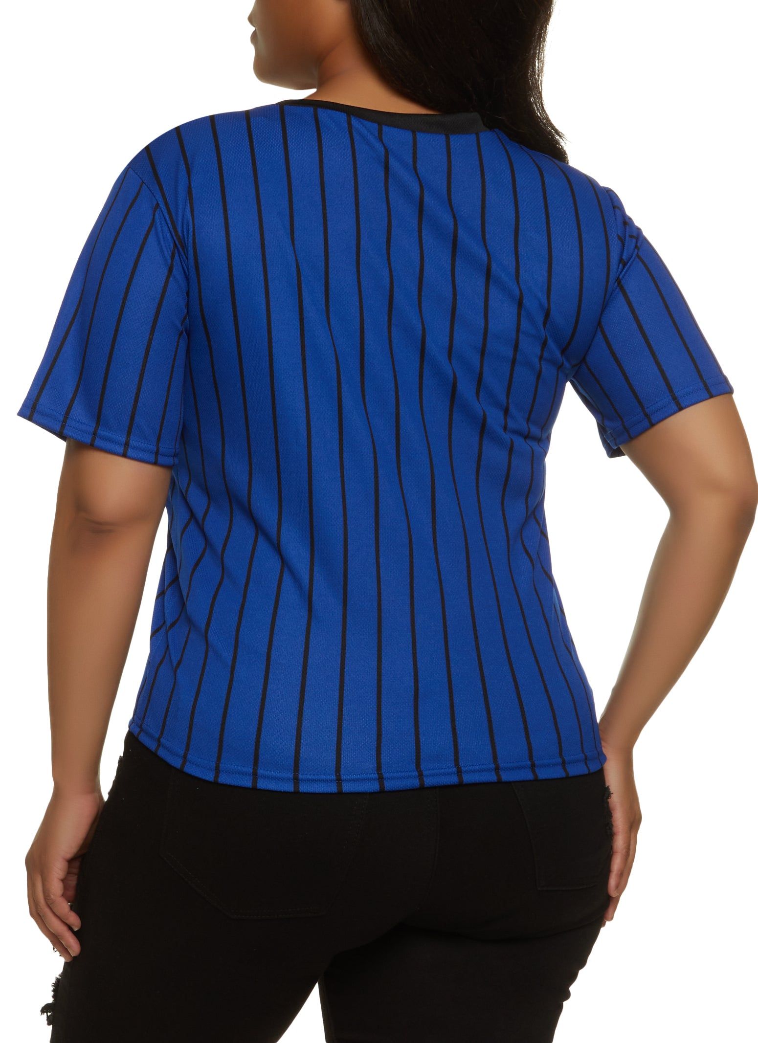 Plus Size Striped Honey 92 Graphic Tee sold by Rainbow product image thumbnail 2