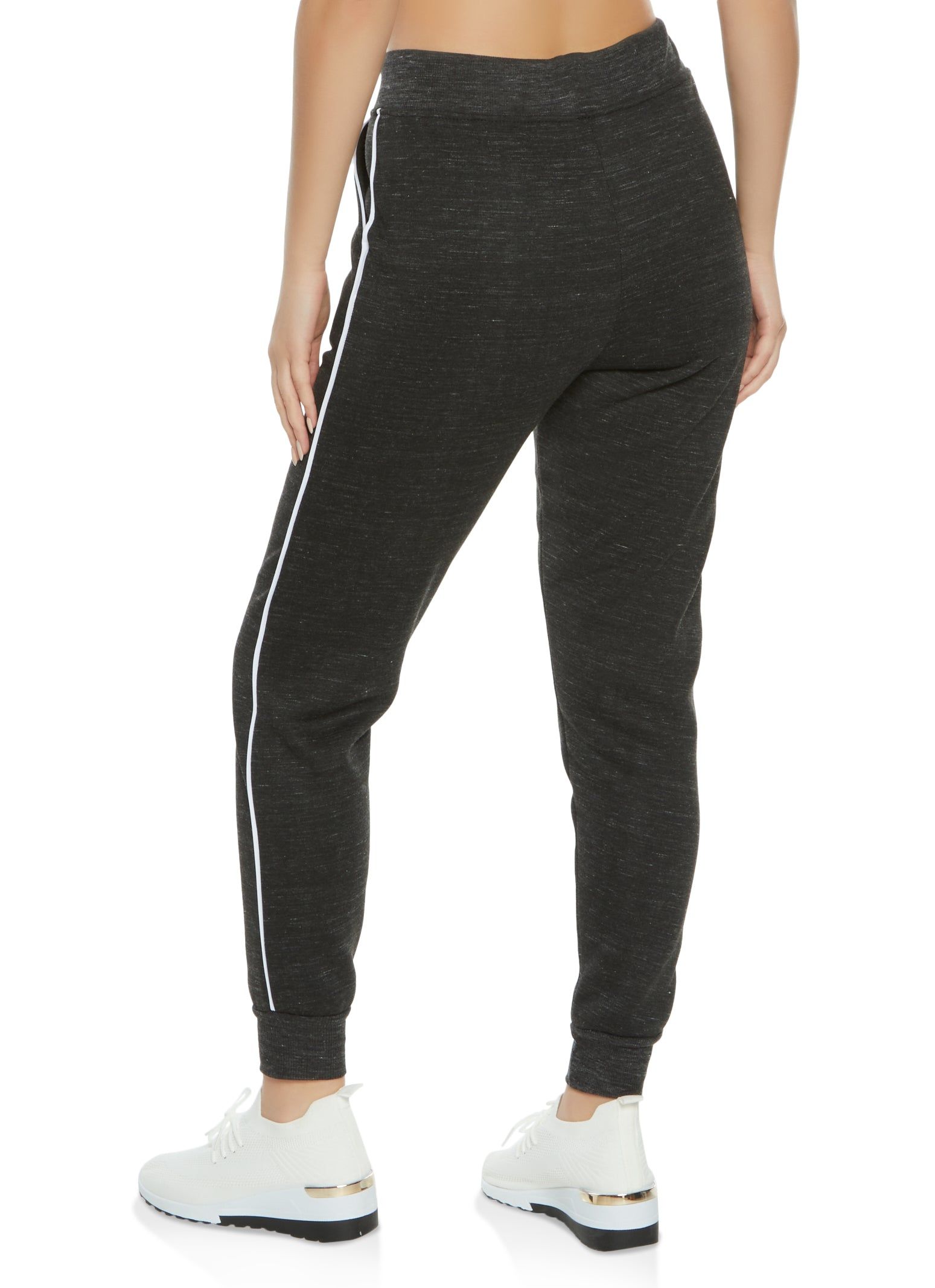 Marled Contrast Side Trim Joggers sold by Rainbow product image thumbnail 2