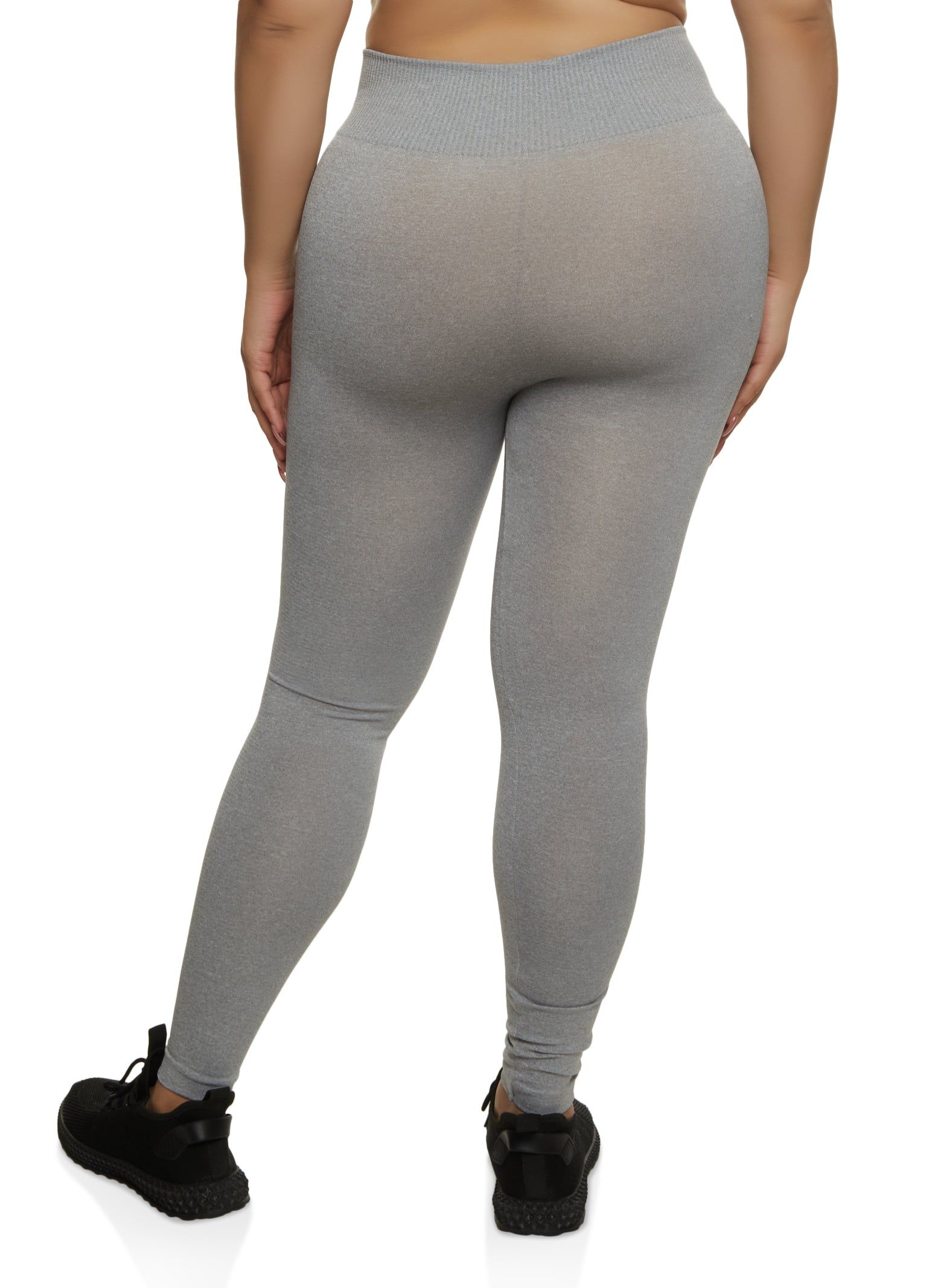 Plus Size Seamless Knit Leggings sold by Rainbow product image thumbnail 2