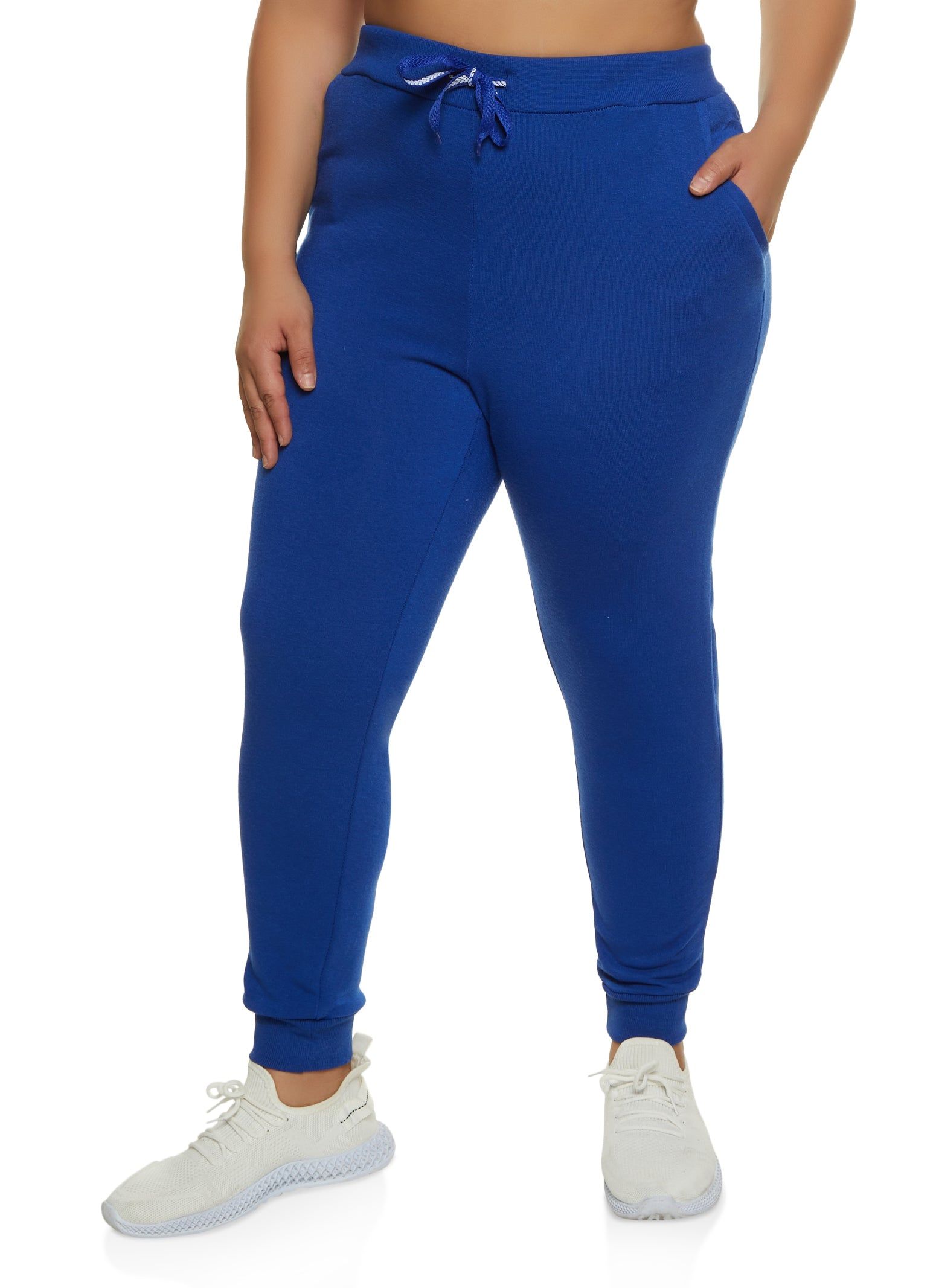 Plus Size Fleece Joggers sold by Rainbow