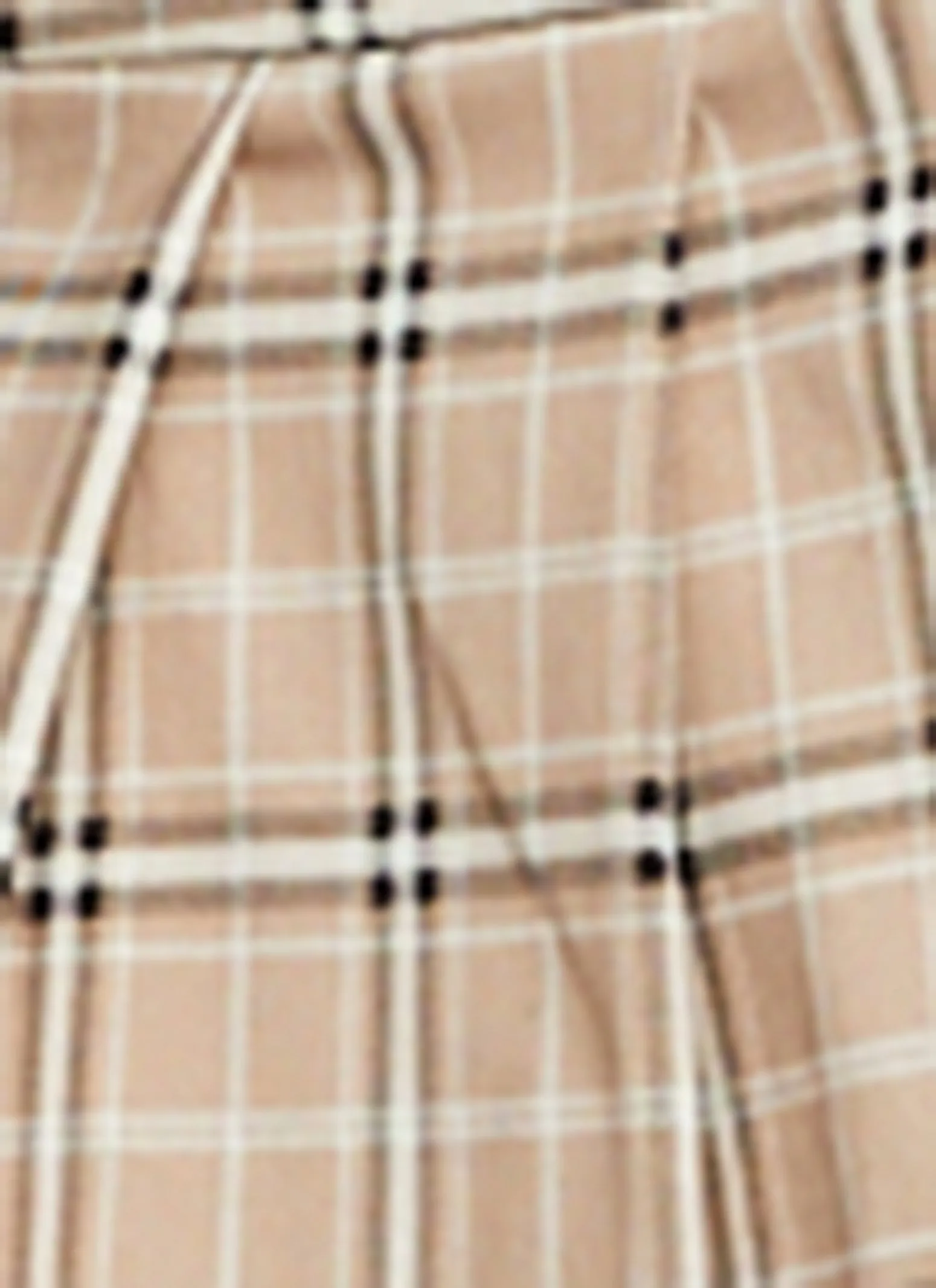 Plaid Buckle Detail Pleated Skort sold by Rainbow product image thumbnail 4