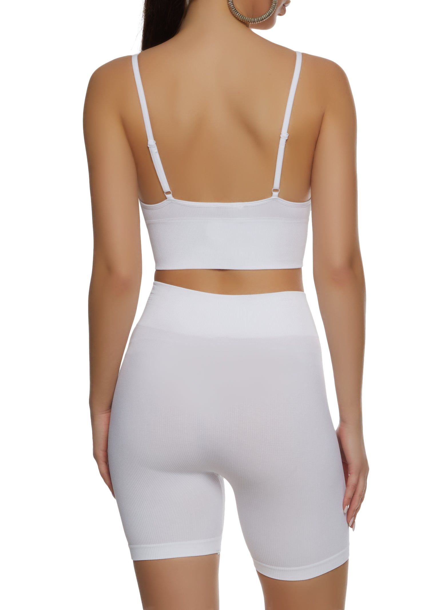 Rhinestone Seamless Crop Top sold by Rainbow product image thumbnail 3