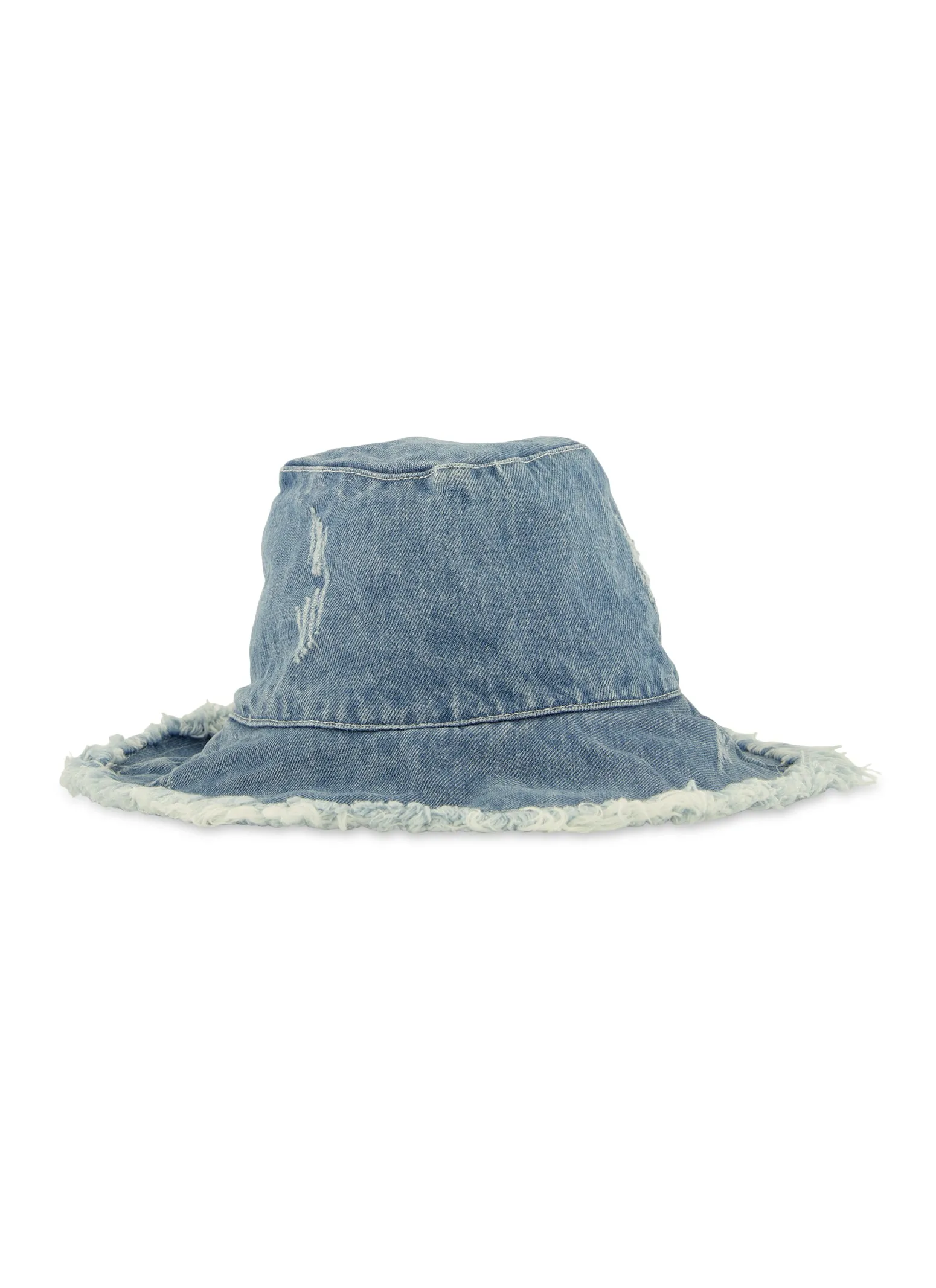 Frayed Denim Bucket Hat sold by Rainbow product image thumbnail 2