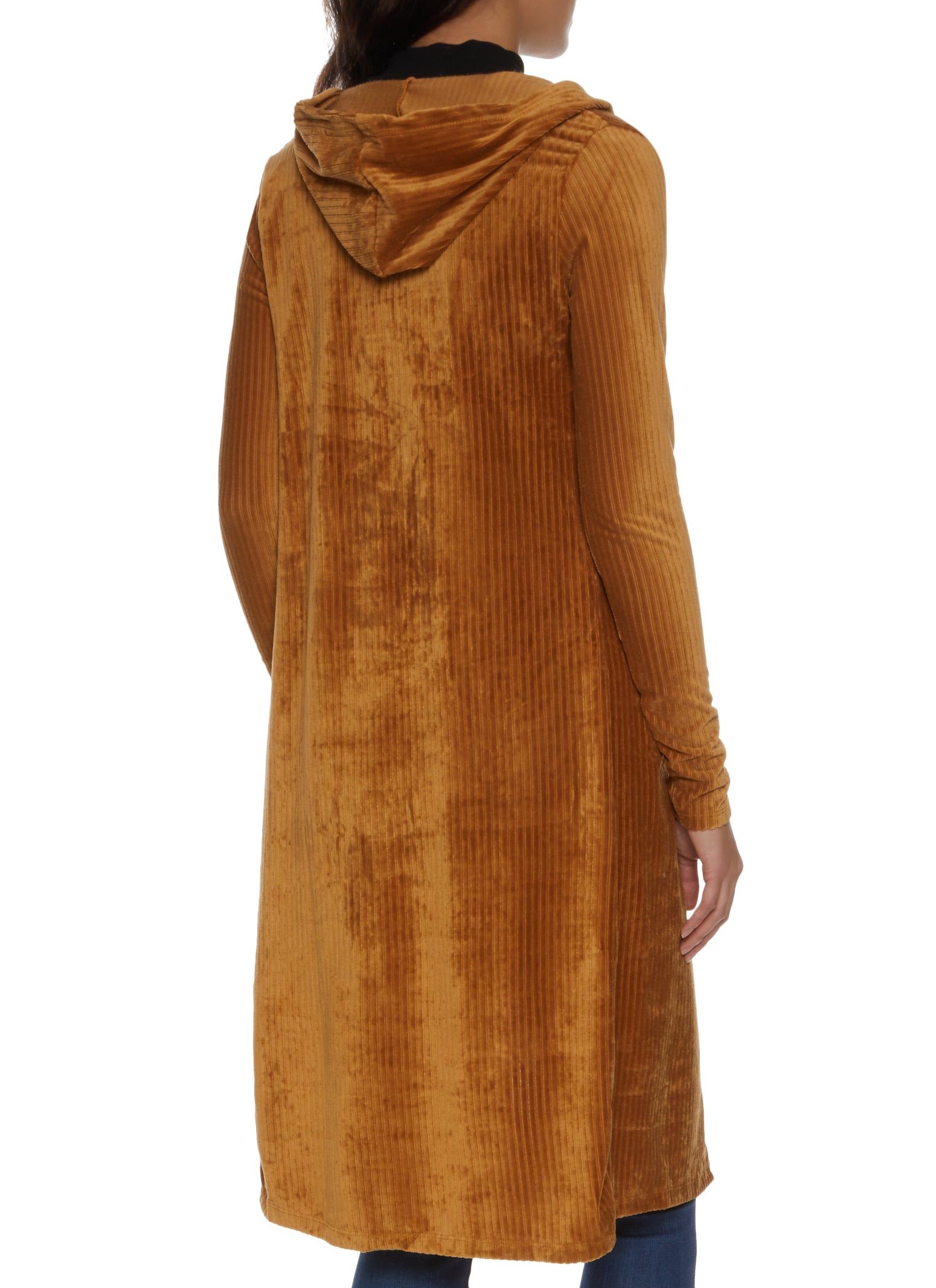 Ribbed Velour Long Sleeve Duster sold by Rainbow product image thumbnail 2