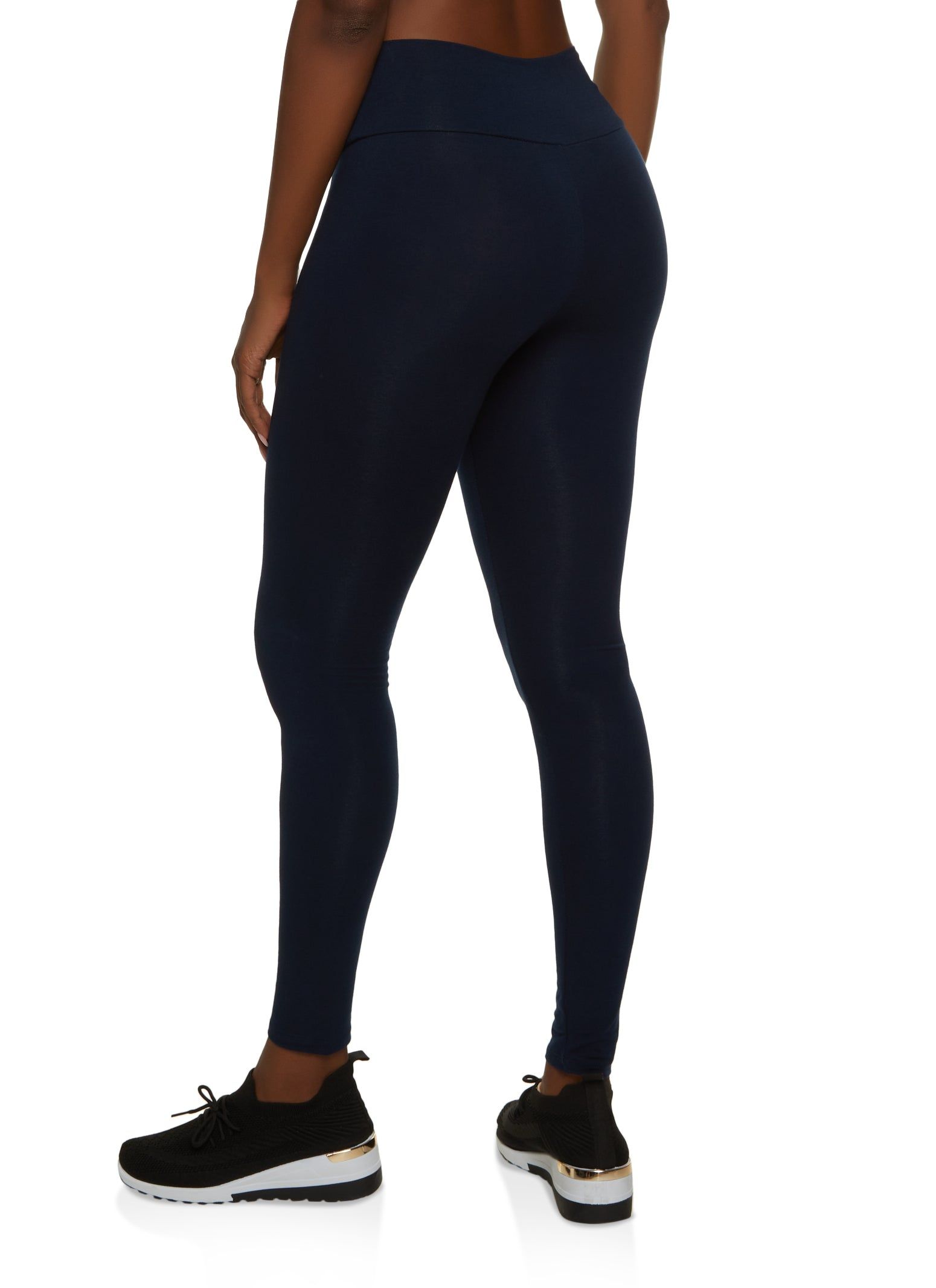 Solid High Rise Leggings sold by Rainbow product image thumbnail 2