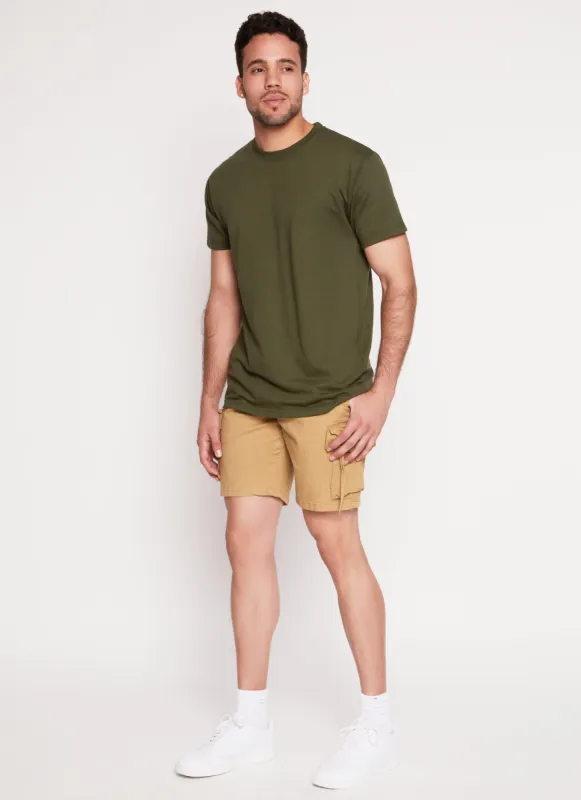 Mens Twill Cargo Shorts sold by Rainbow