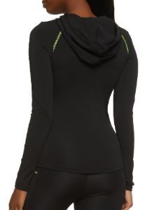 Contrast Stitch Hooded Track Jacket sold by Rainbow