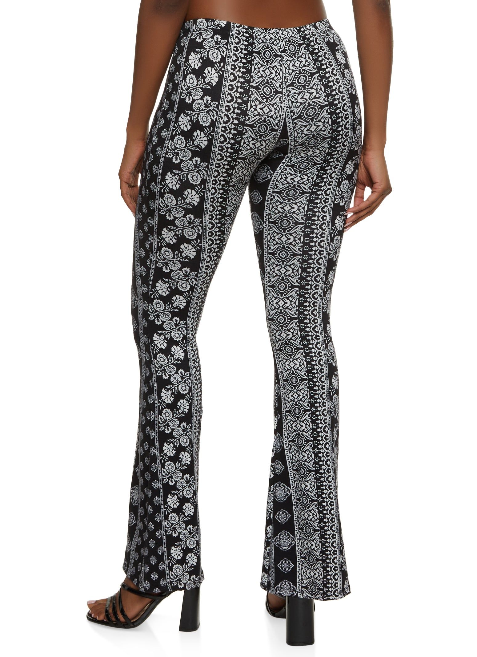 Boho Border Print Flare Pants sold by Rainbow product image thumbnail 2