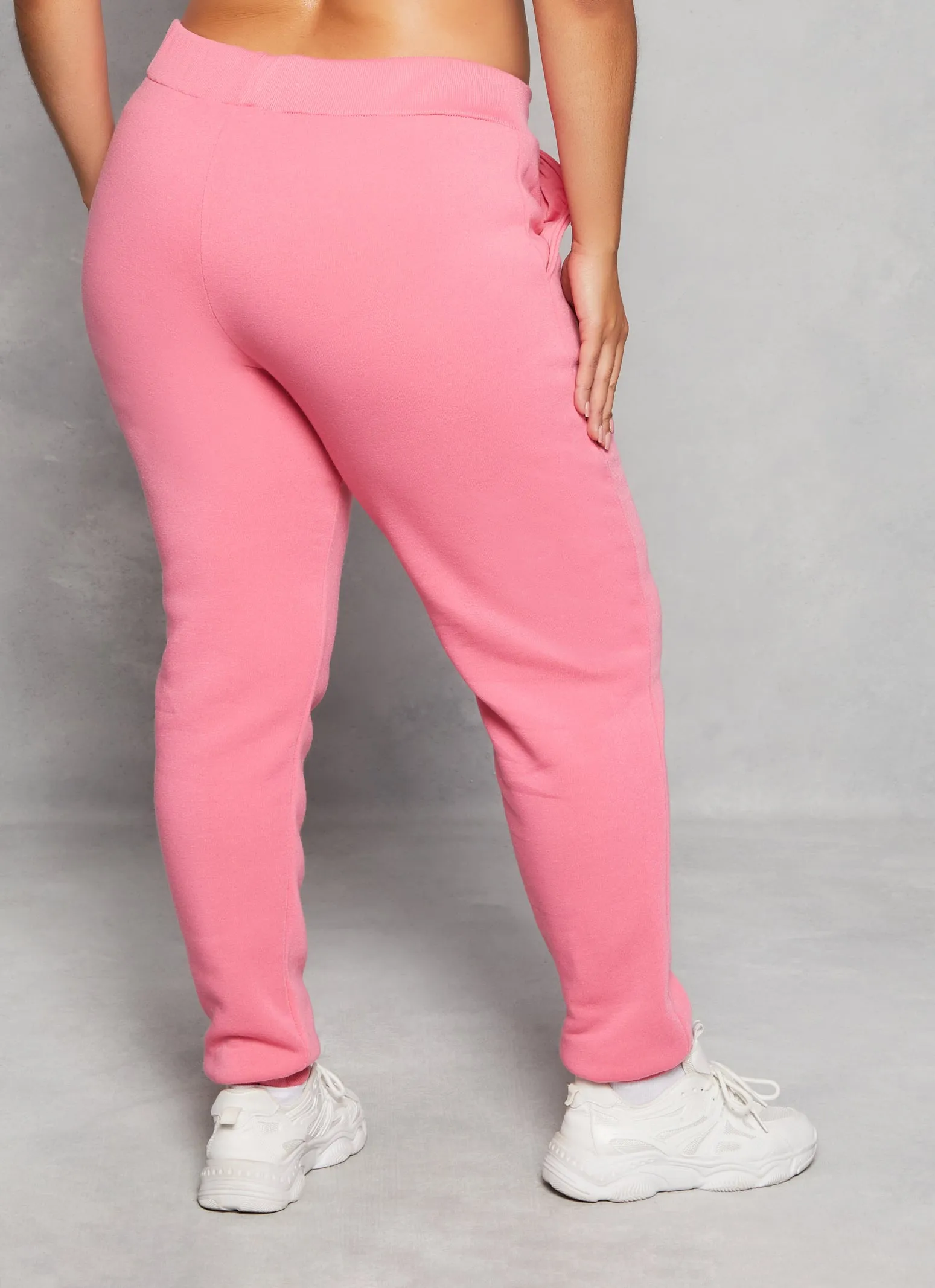 Plus Size Attitude Bear Graphic Joggers sold by Rainbow product image thumbnail 3