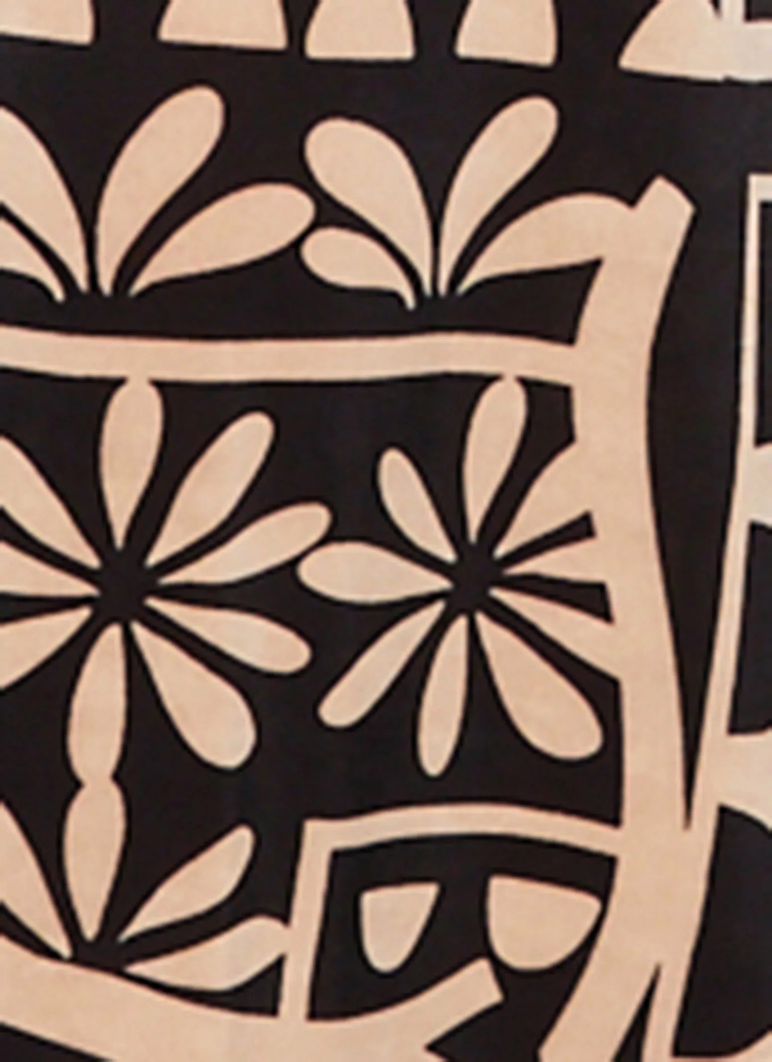 Plus Size Border Print Faux Wrap Maxi Dress sold by Rainbow product image thumbnail 4