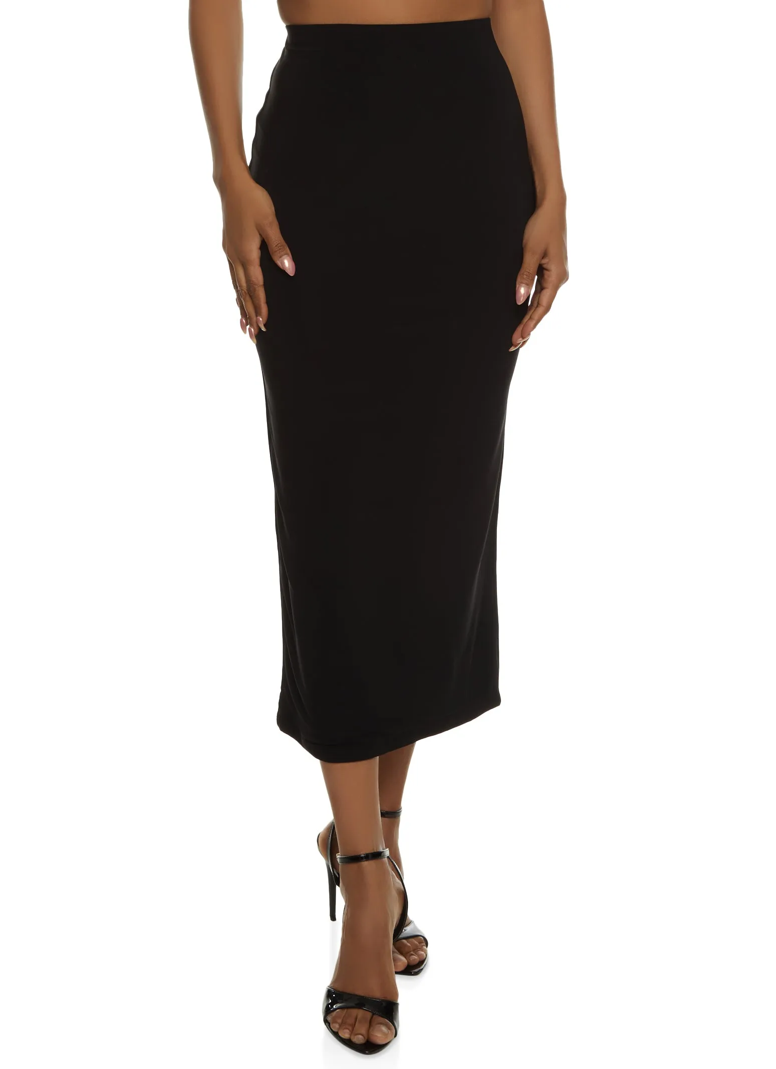 Crepe Knit Skirt sold by Rainbow