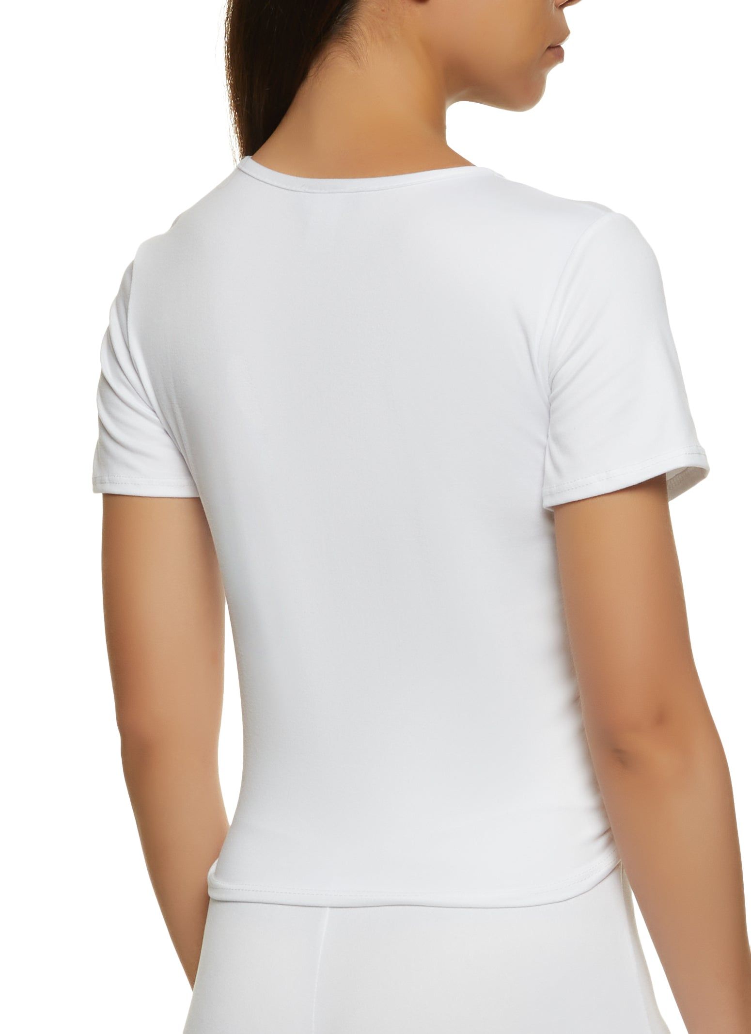 Not For Everyone Cropped Tee sold by Rainbow product image thumbnail 3